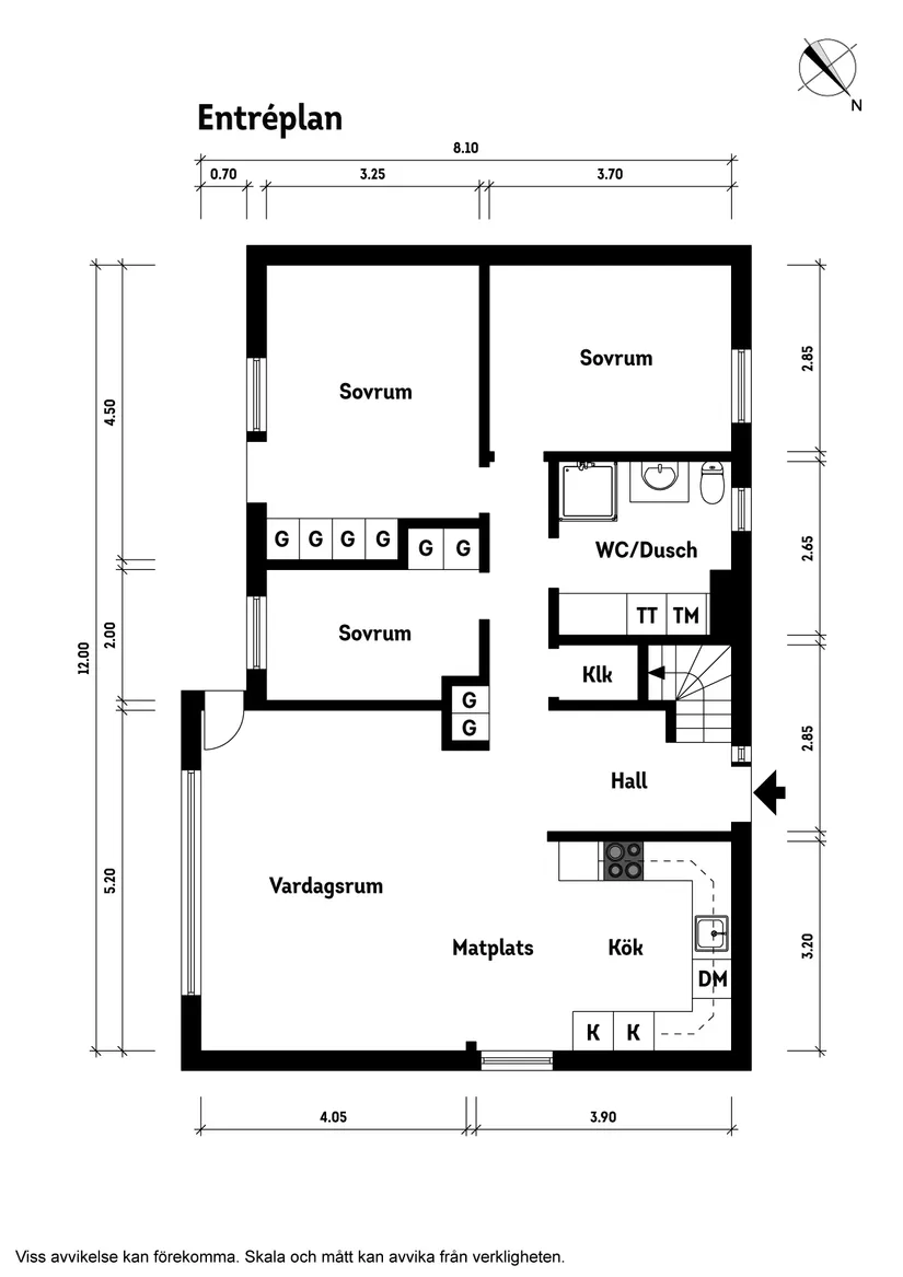 Villa, Granbogatan 12, Teckomatorp, Svalöv