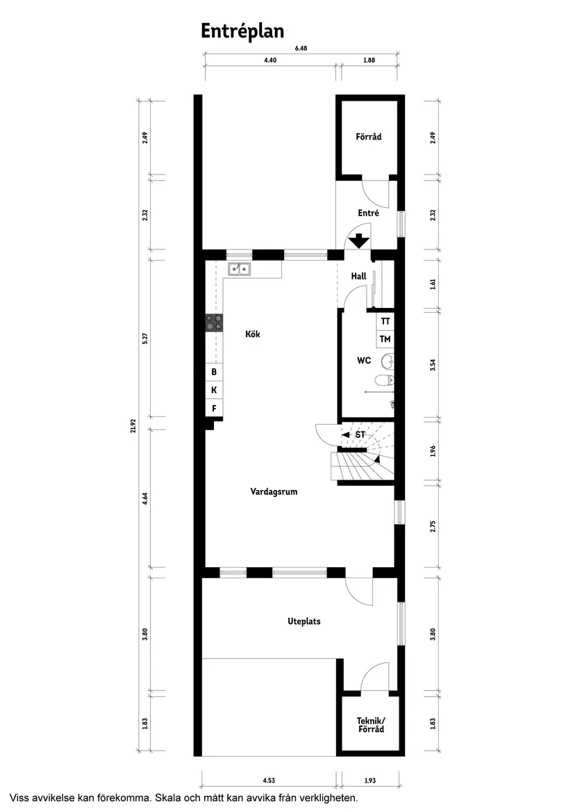 Villa, Radhus, Blockflöjtsgatan 6, Ruddalen, Göteborg