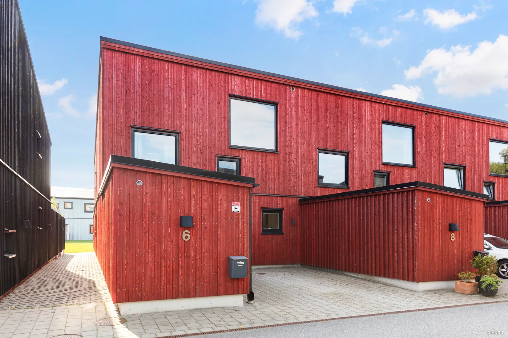 Villa, Radhus, Blockflöjtsgatan 6, Ruddalen, Göteborg