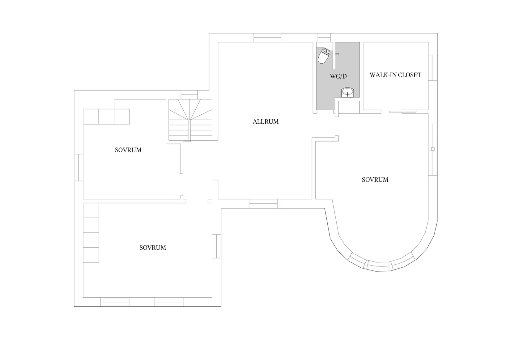 Villa, Nordqvists väg 7, Vega, Haninge