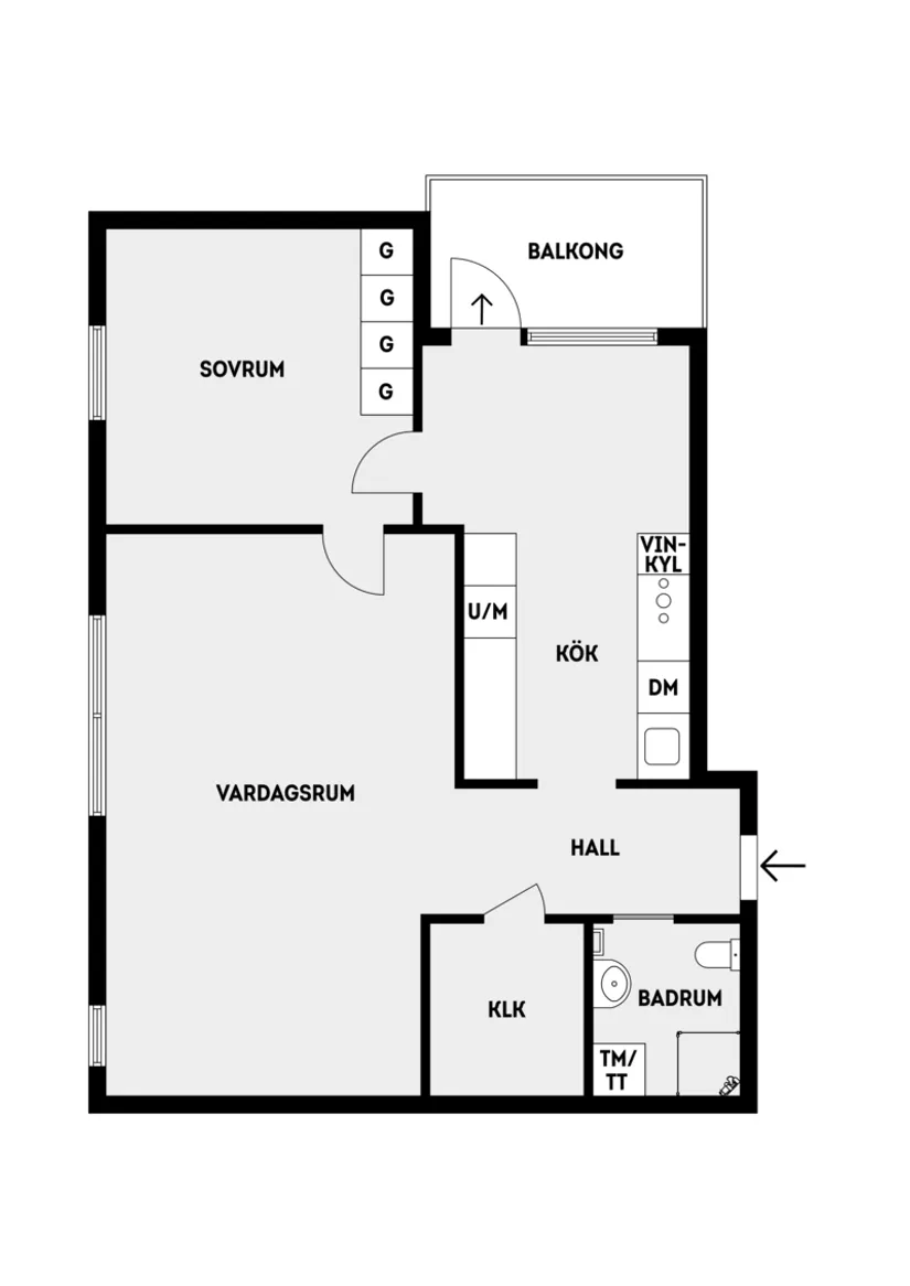 Bostadsrätt, Åkerbyvägen 106, Täby Centrum, Täby