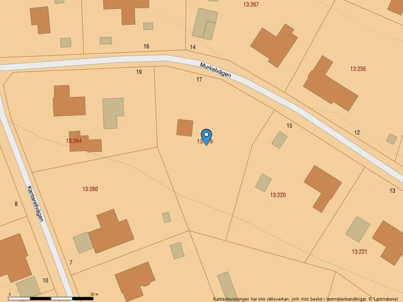 Tomt, Murkelvägen 17, Ekeby-Almby, Örebro