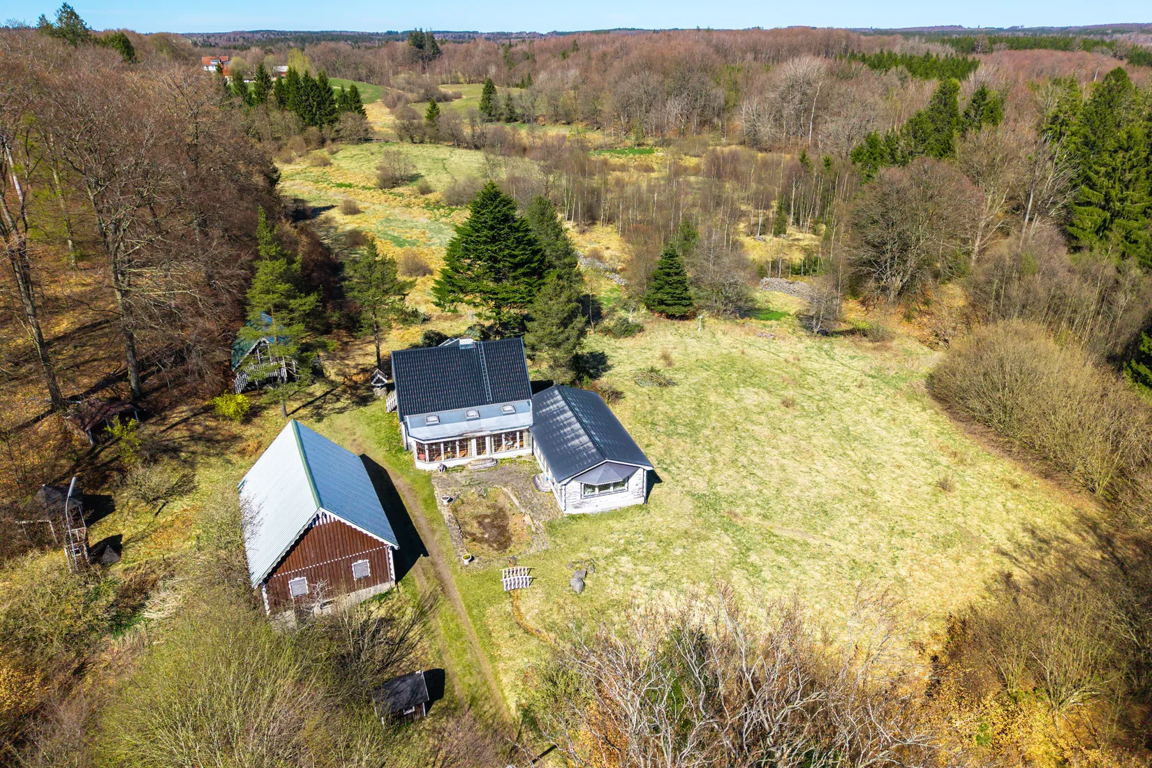 Gård/Skog, Postridarens väg 160, Simontorp, Hjärnarp, Ängelholm