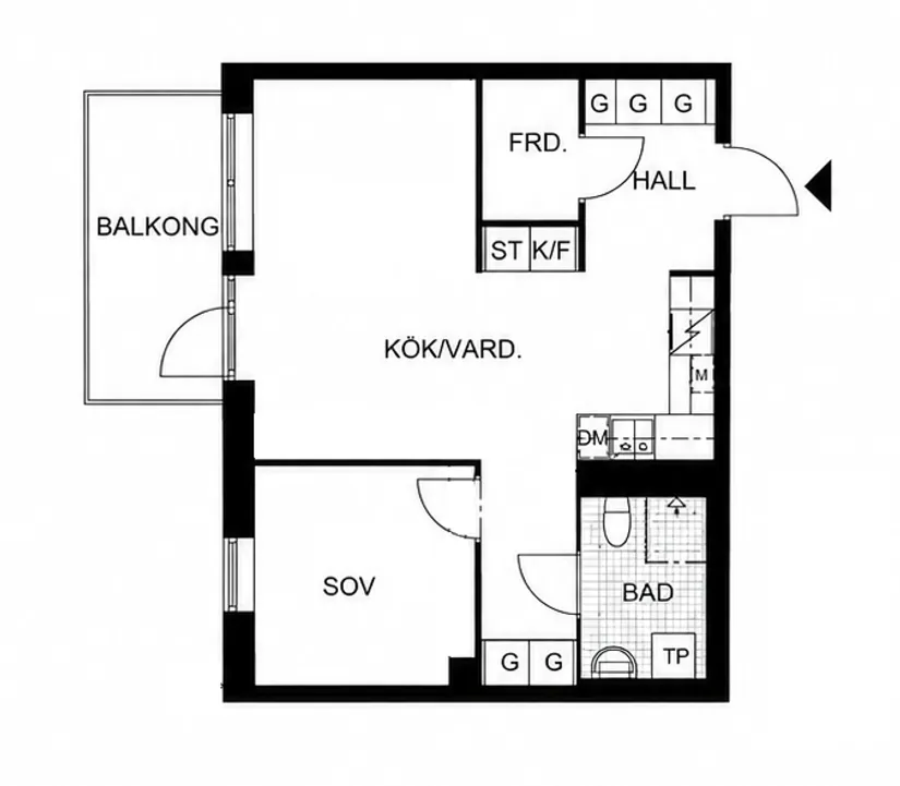 Bostadsrätt, Karlslundsvägen 26, Barkarbystaden, Järfälla