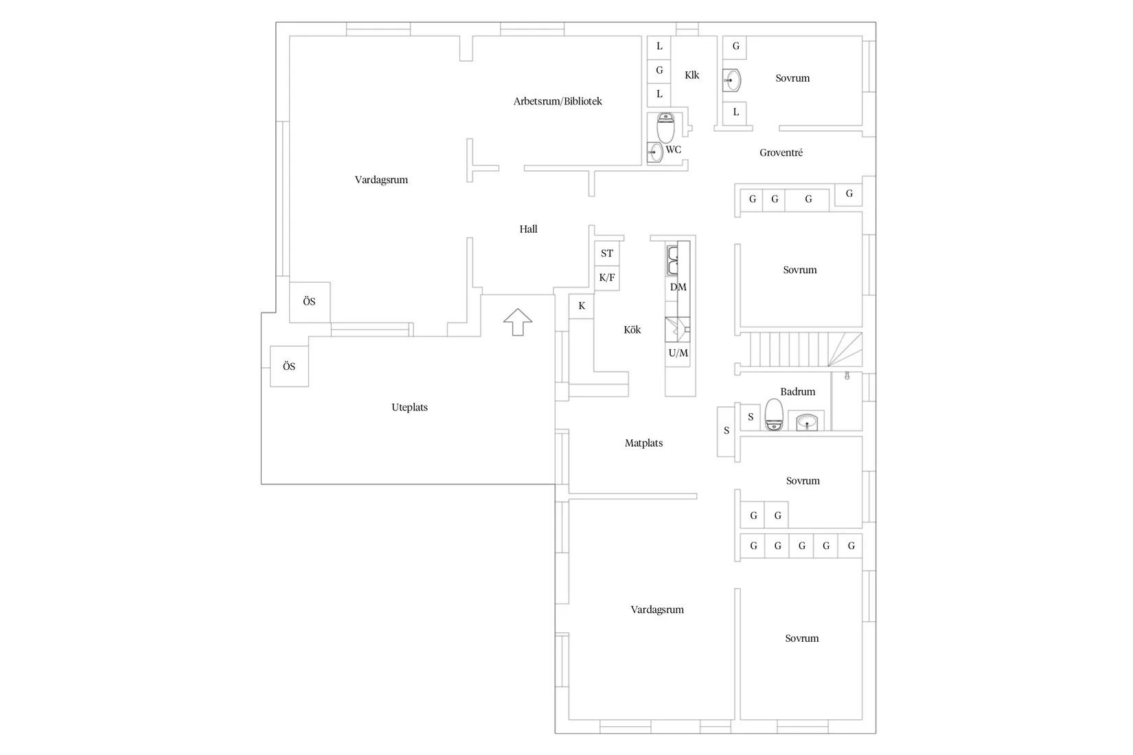 Villa, Sörgårdsgatan 22, Krokslätt, Mölndal