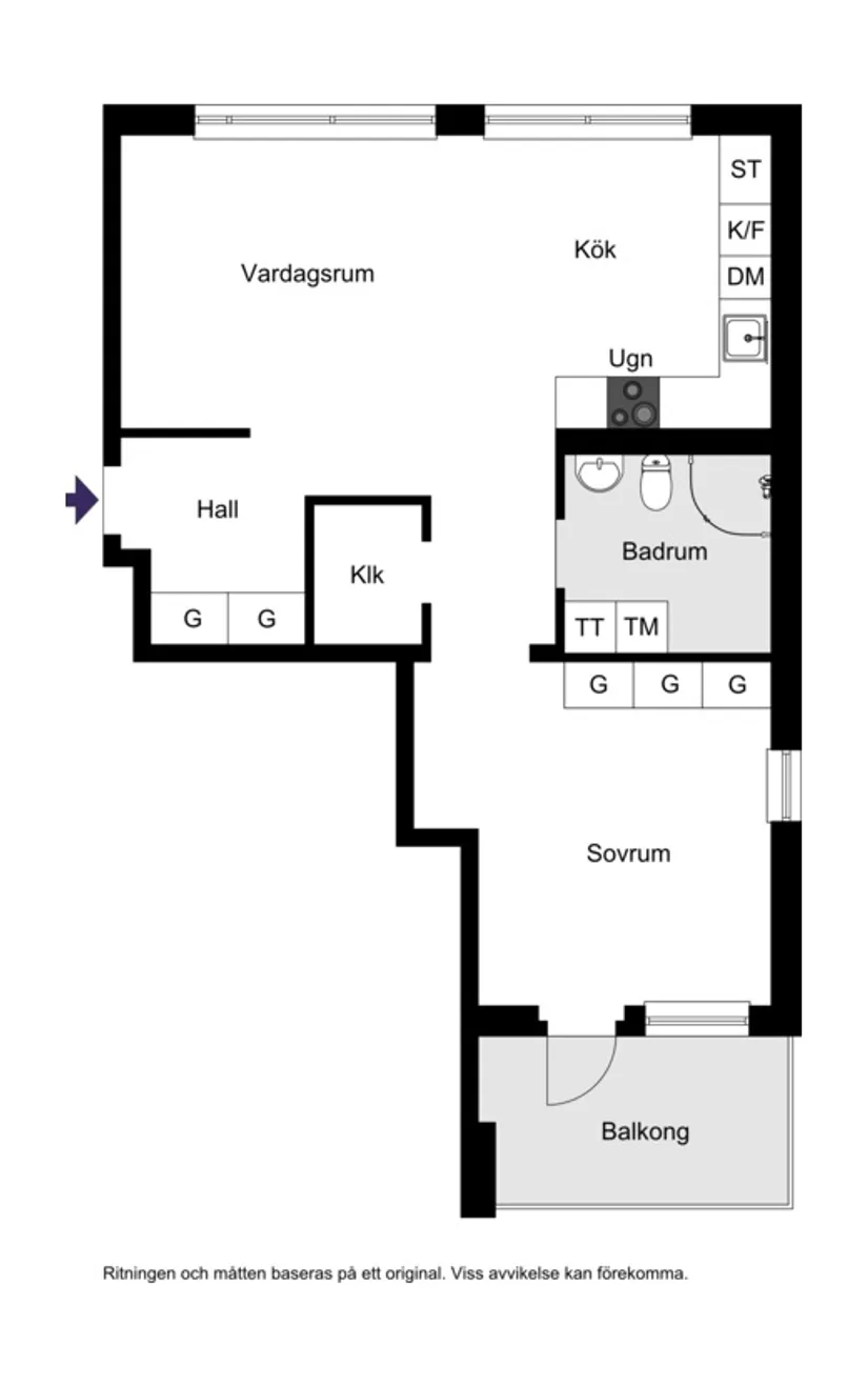 Bostadsrätt, Lotta Svärds Gränd 16, Fruängen, Stockholm