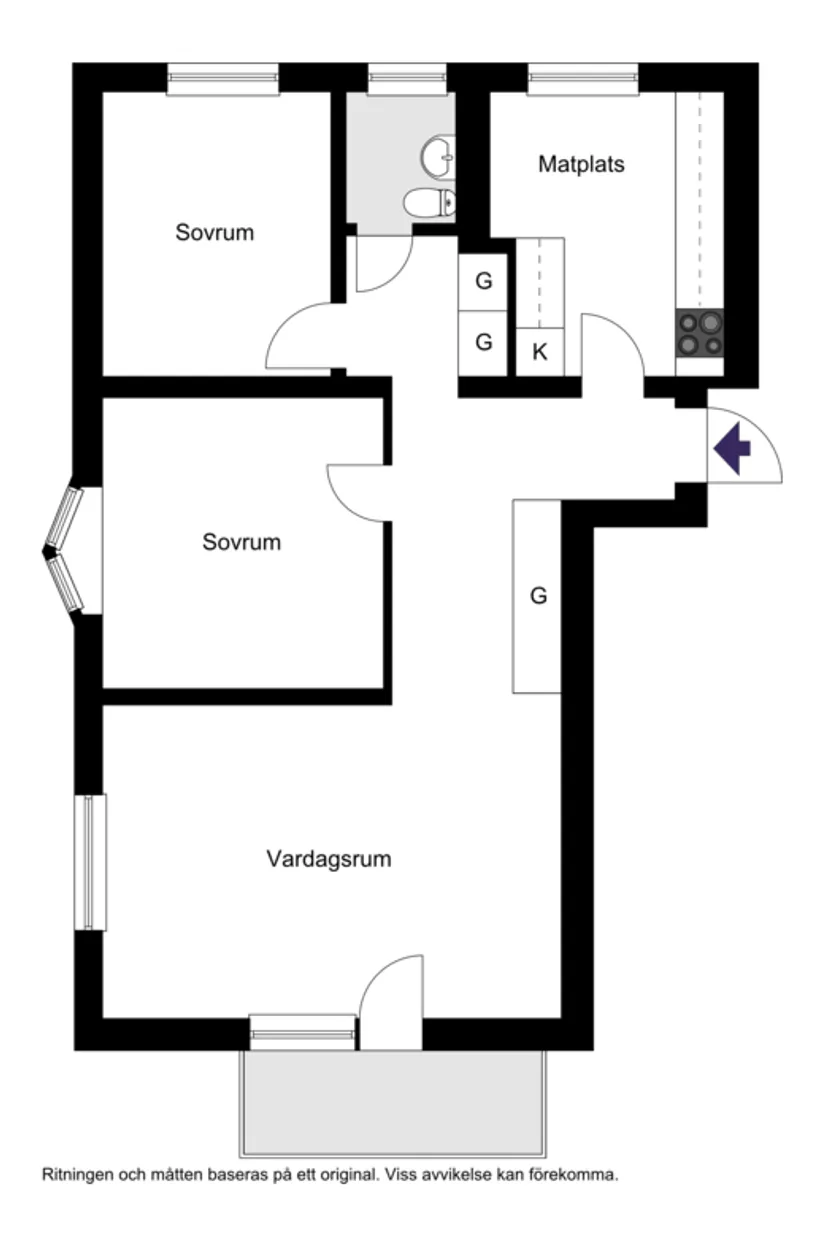 Bostadsrätt, Vagnmansgatan 12, Eneborg, Helsingborg