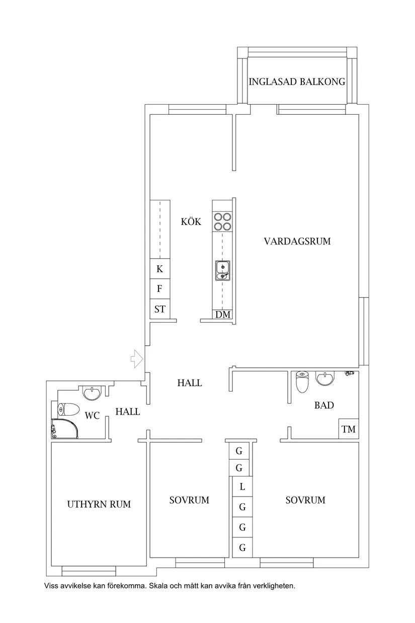 Bostadsrätt, Tullgatan 29 B, Centrum, Luleå