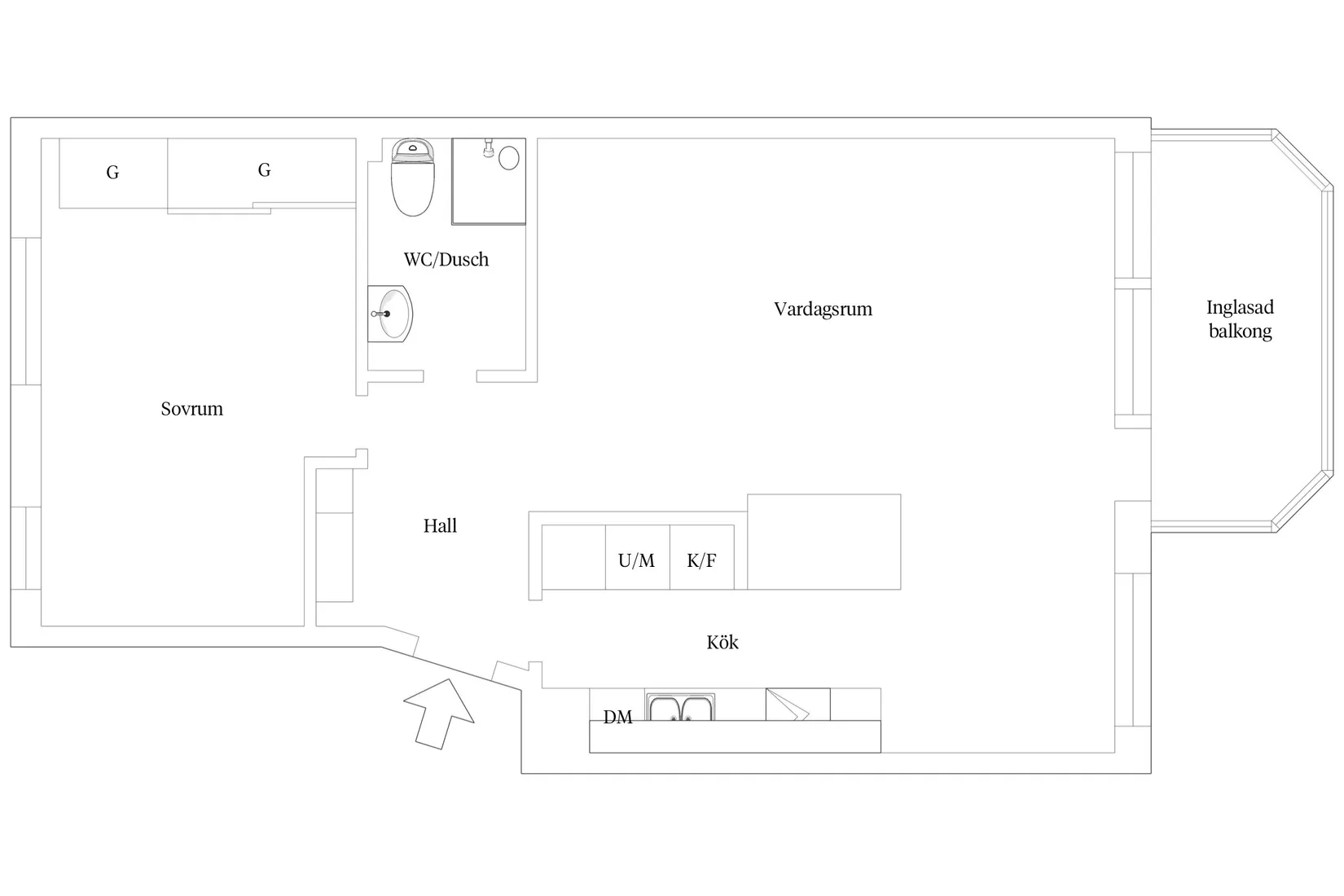 Bostadsrätt, Karlavägen 30A, Torpa, Jönköping