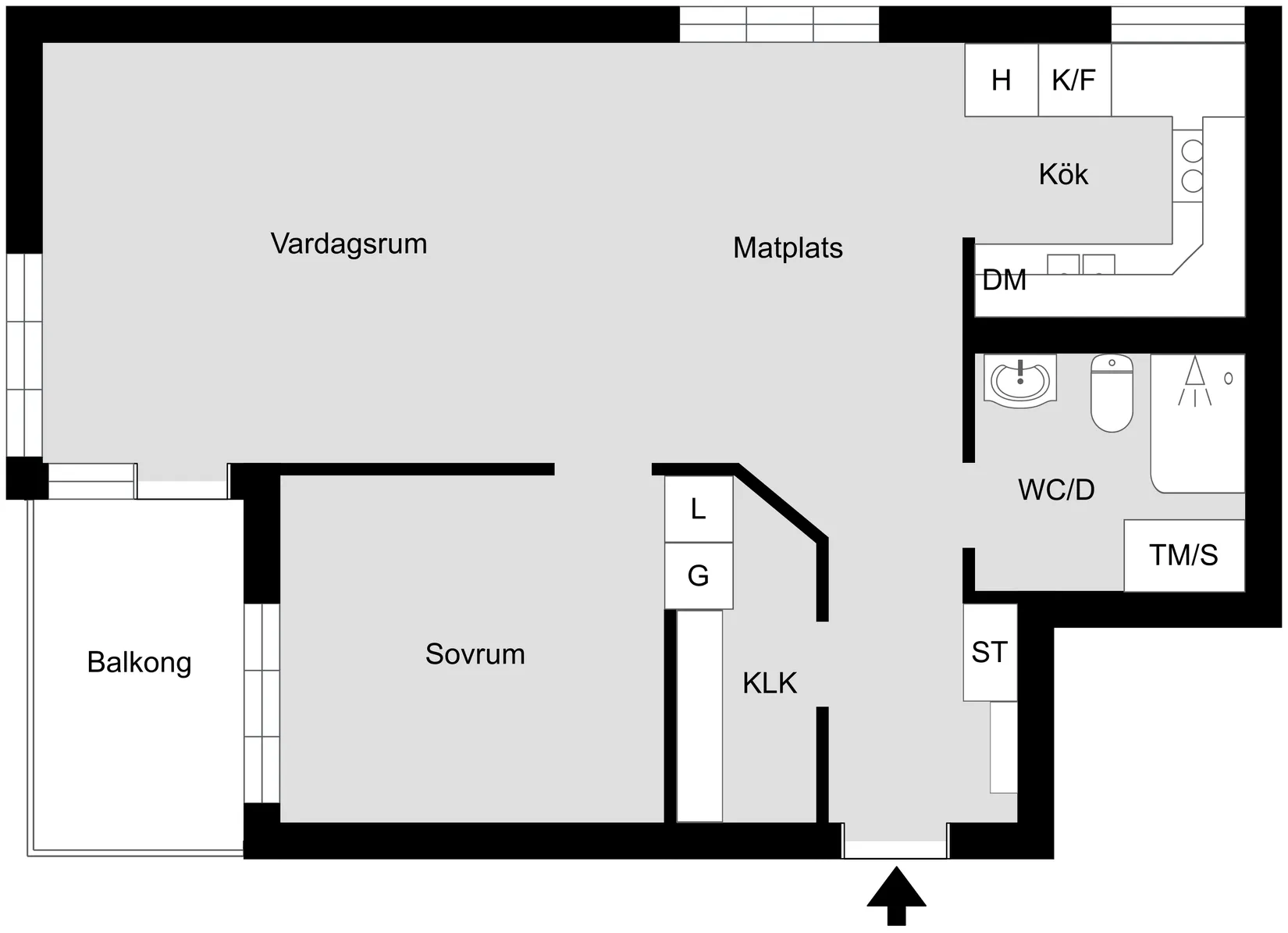 Bostadsrätt, Topeliusgatan 4, Nyby, Uppsala