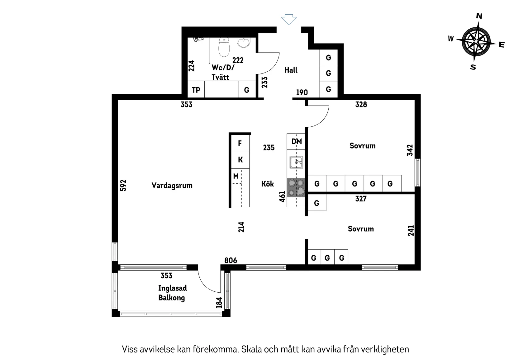Bostadsrätt, Majrovägen 41, Gubbängen, Stockholm