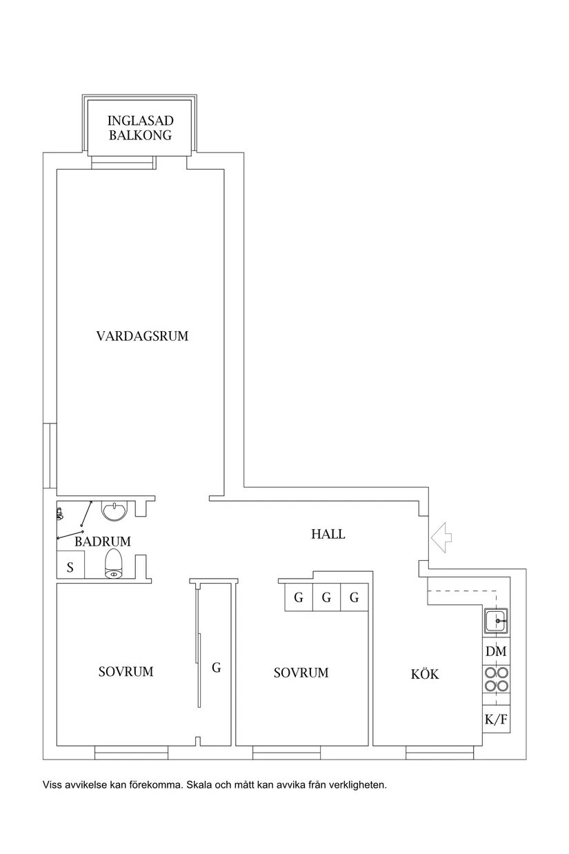 Bostadsrätt, Skeppsbrogatan 10, Centrum, Luleå