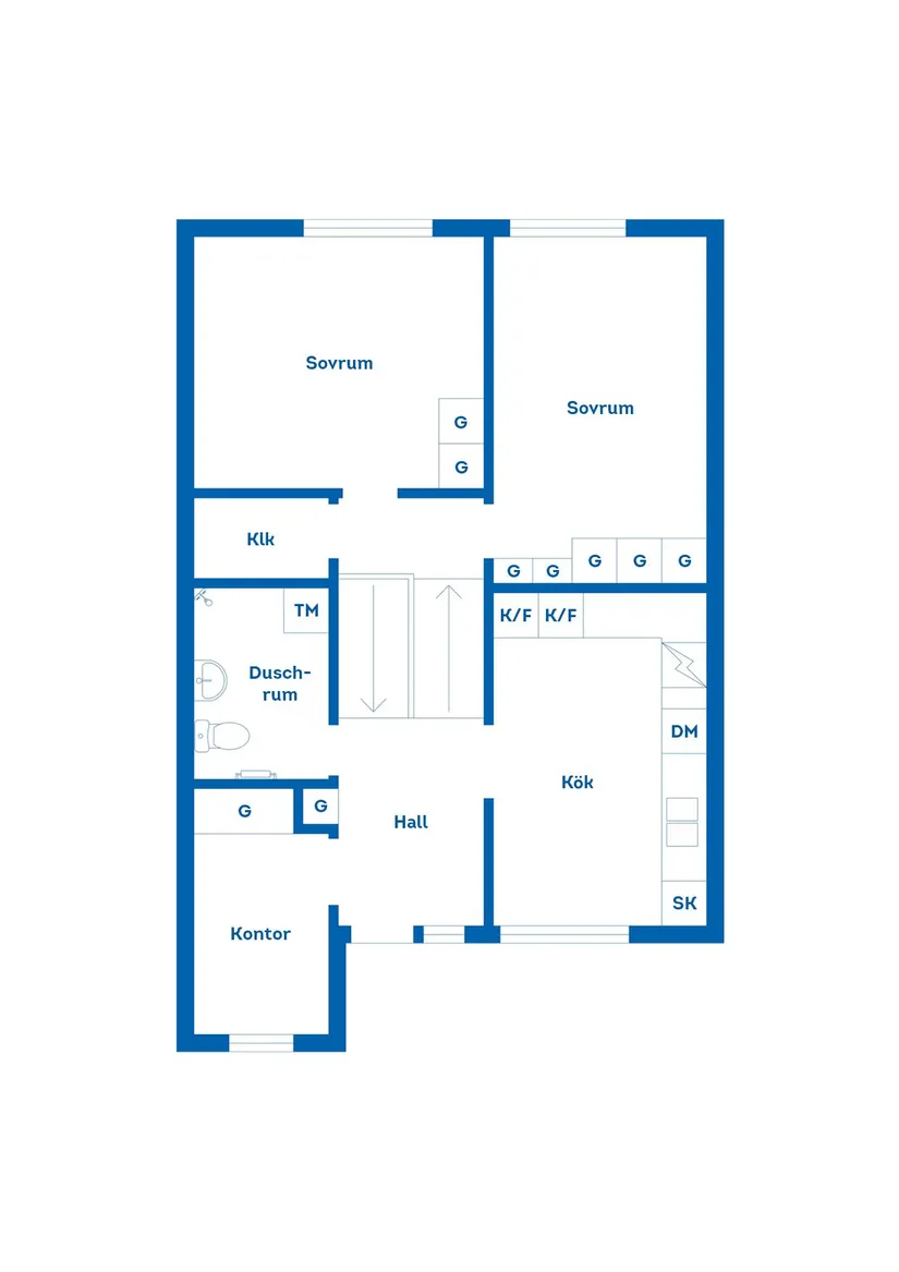 Villa, Radhus, Solhöjden 4, Bondsjöhöjden, Härnösand