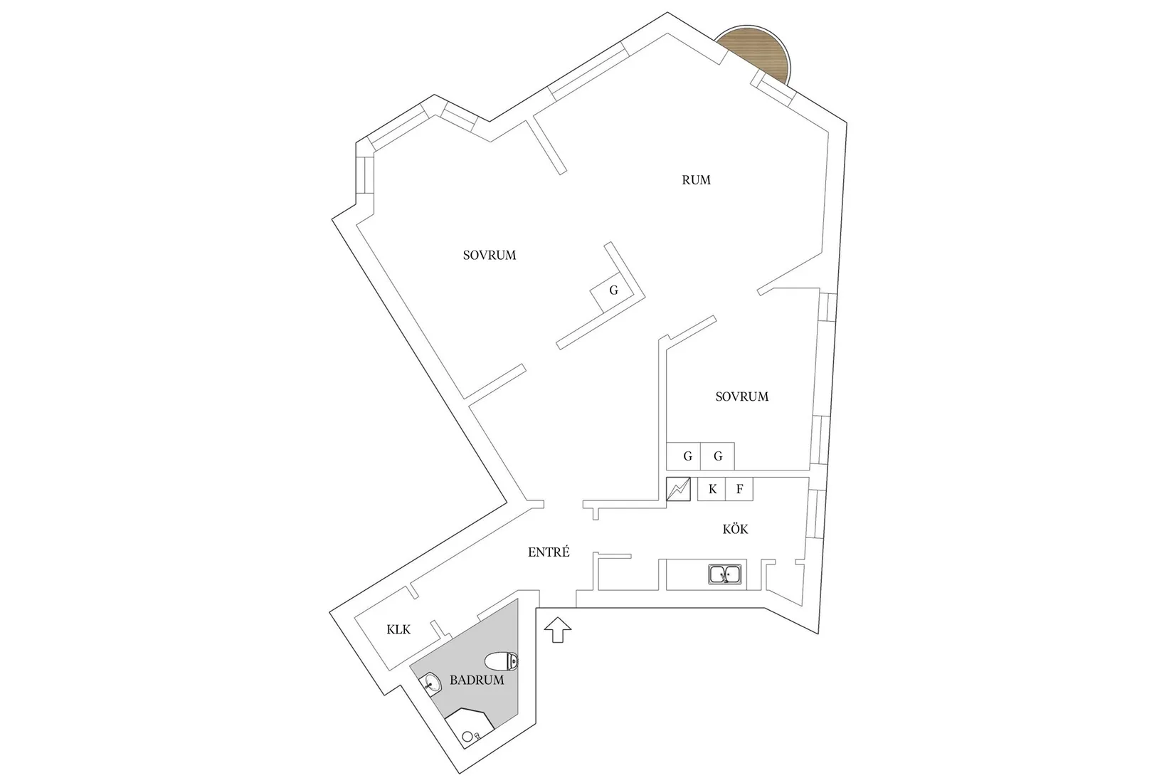 Bostadsrätt, Södra Esplanaden 13A, Lund - Centrum, Lund