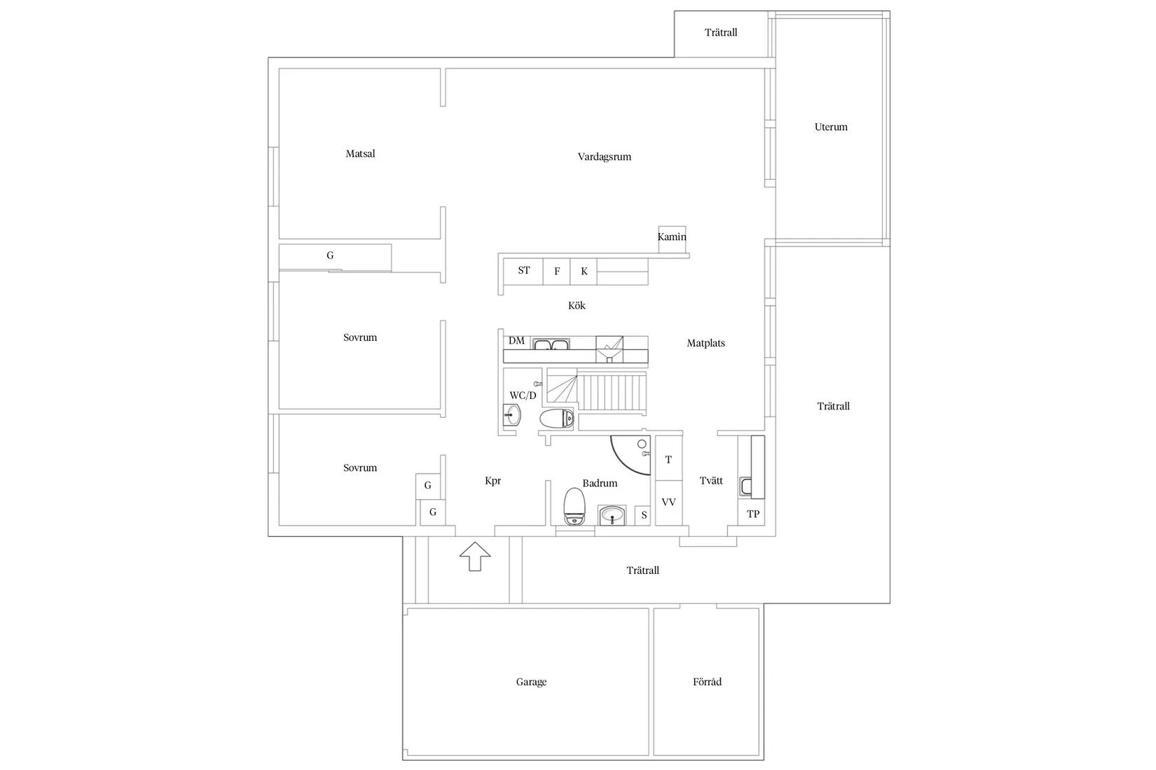 Villa, Slättövägen 6, Hov, Växjö
