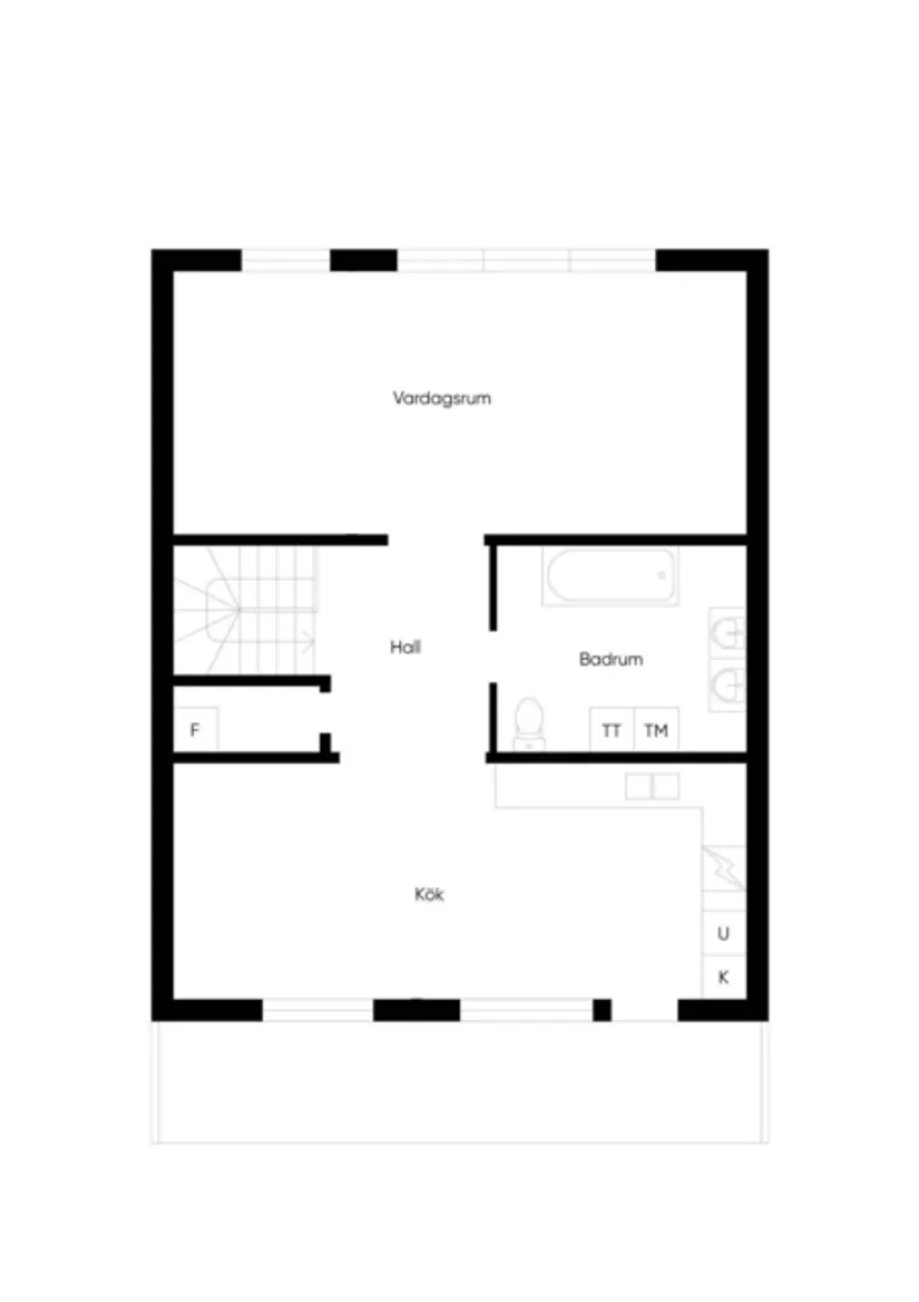 Villa, Radhus, Sländstigen 30, Salem