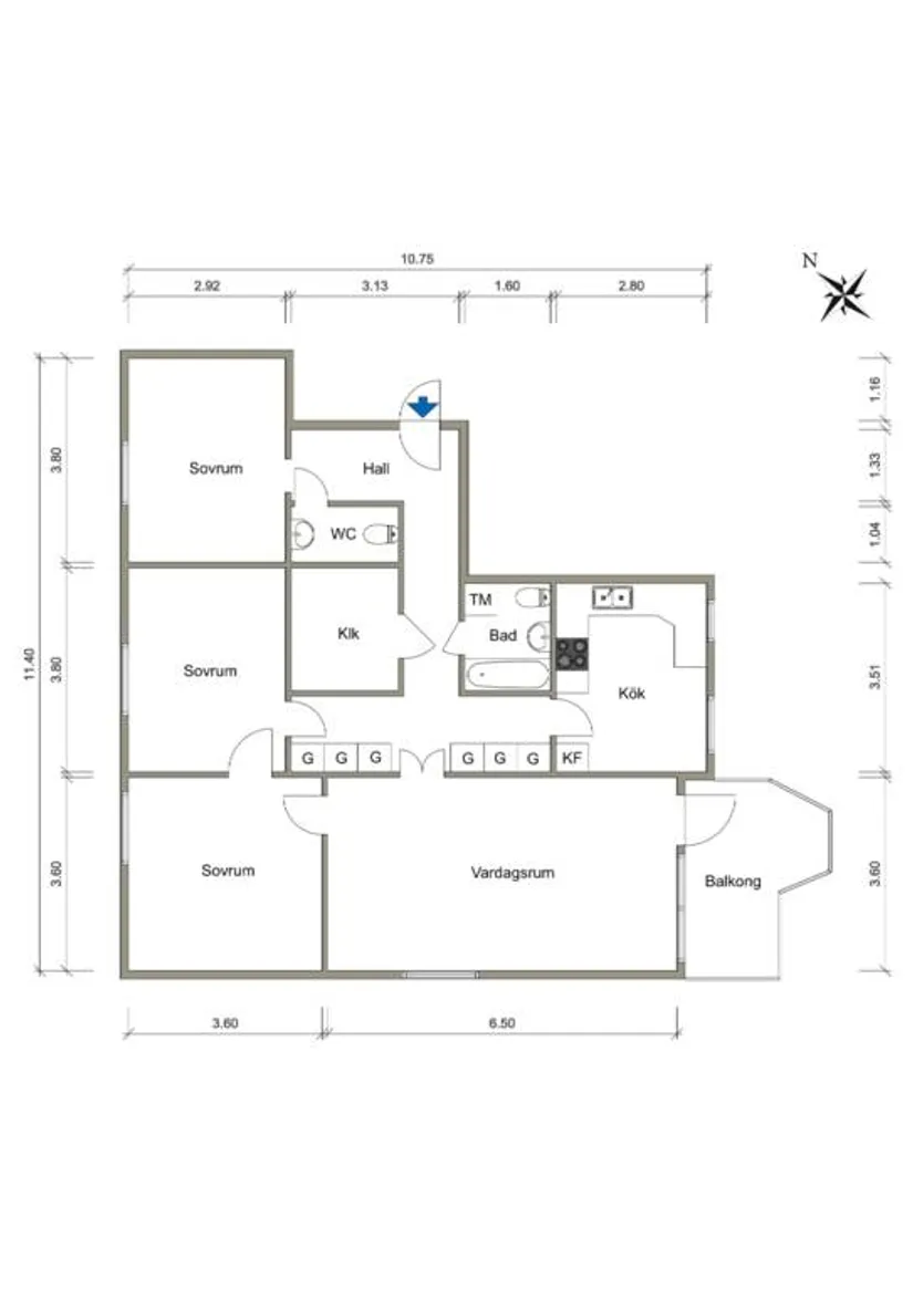 Bostadsrätt, Piltegatan 1A, Bosgården, Mölndal