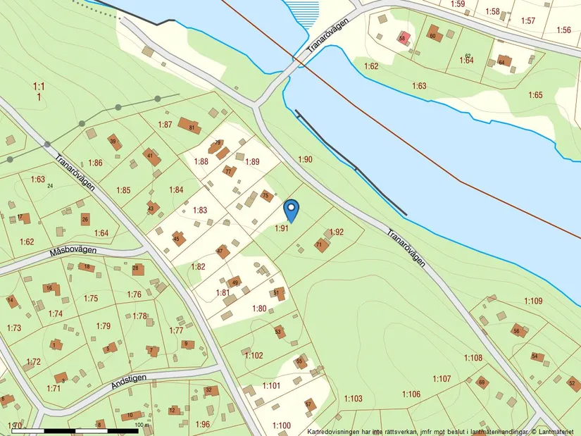 Tomt, Tranarövägen 73, Ingarö - Tranarö, Värmdö