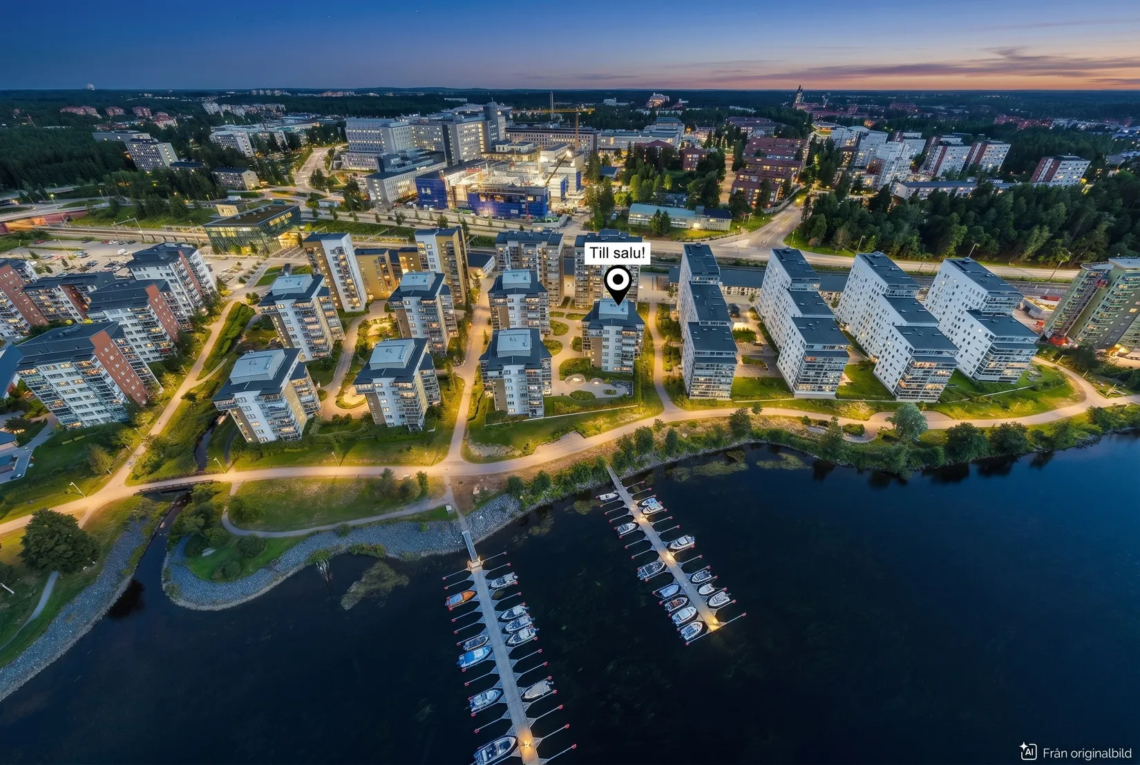 Bostadsrätt, Hoppets Gränd 20, Öbacka Strand, Umeå