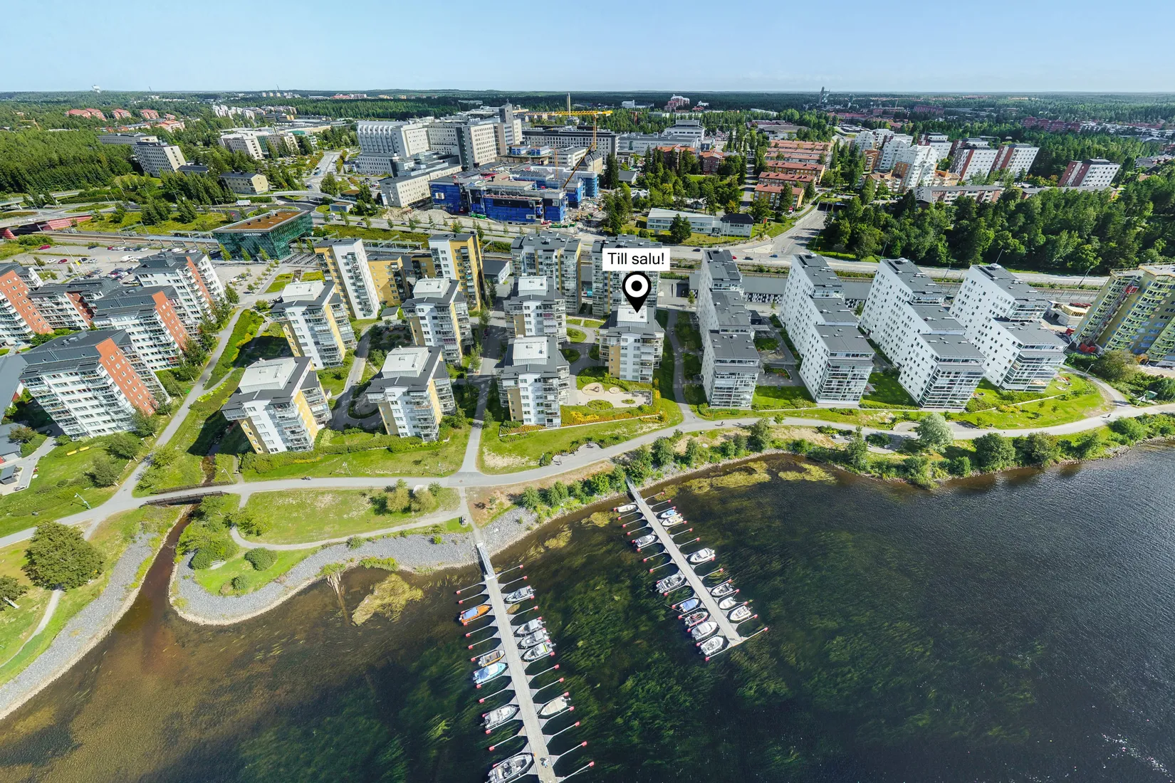 Bostadsrätt, Hoppets Gränd 20, Öbacka Strand, Umeå