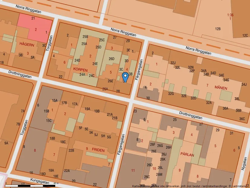 Bostadsrätt, Färgaregatan 3A, Centrum, Alingsås