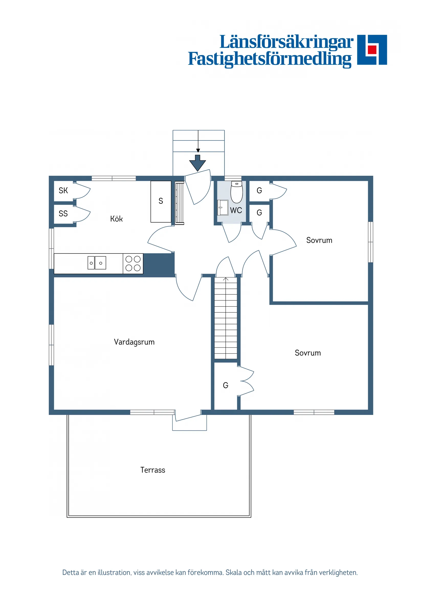 Villa, Spetsvägen 6, Insjön, Nacka