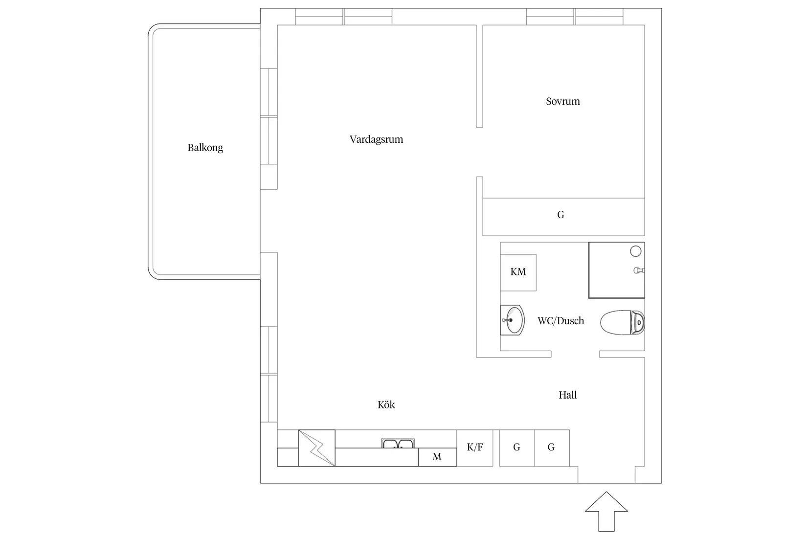 Bostadsrätt, Finslipargränd 15, Centrala Huddinge, Huddinge
