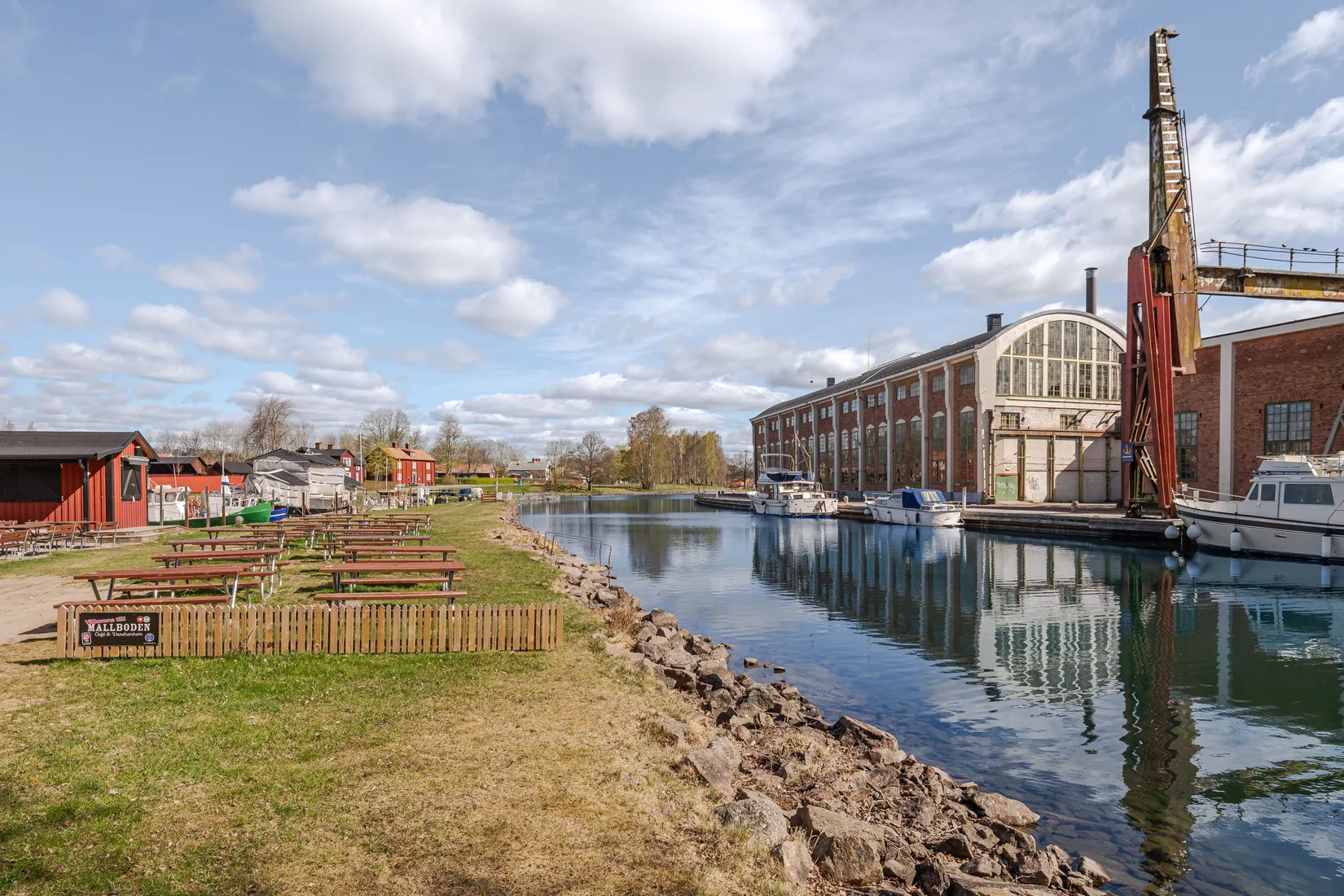 Tomt, Varvsgatan 40, Dockanområdet, Motala