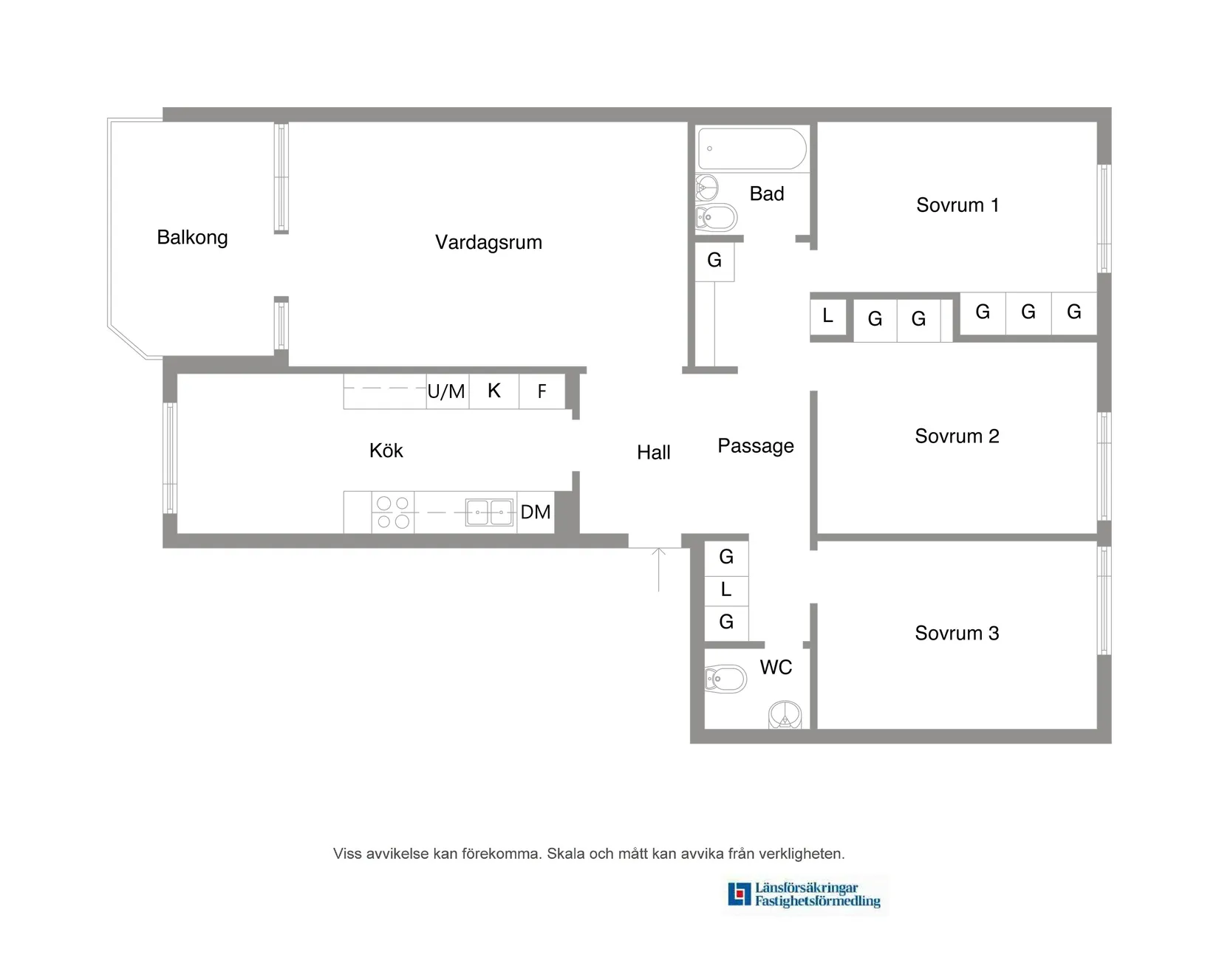 Bostadsrätt, Regementsgatan 6, Viksäng, Västerås