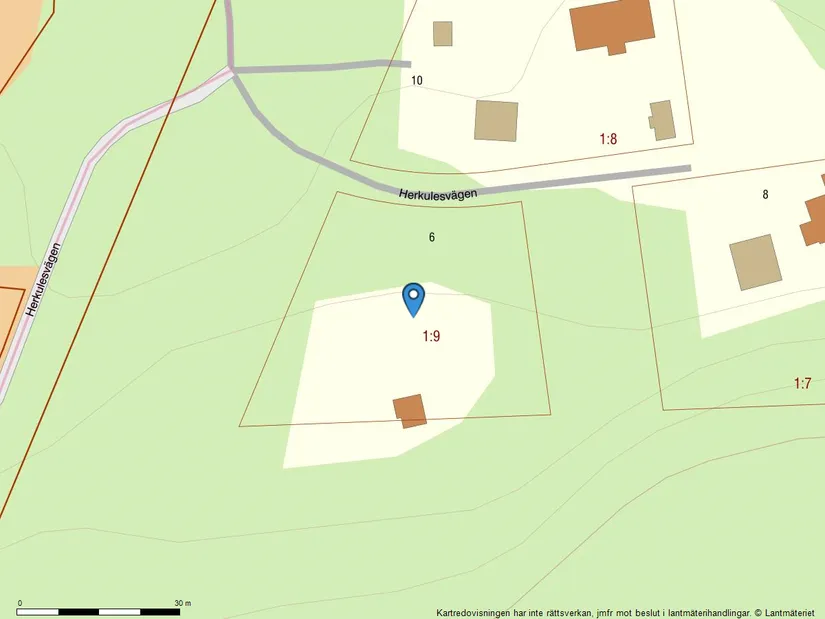 Tomt, Herkulesvägen 6, Mölndal - Gunnebodal, Mölndal