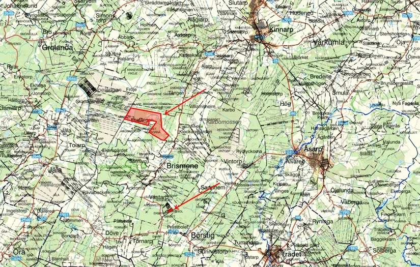 Gård/Skog, Brismene Skansen, Brismene, Falköping
