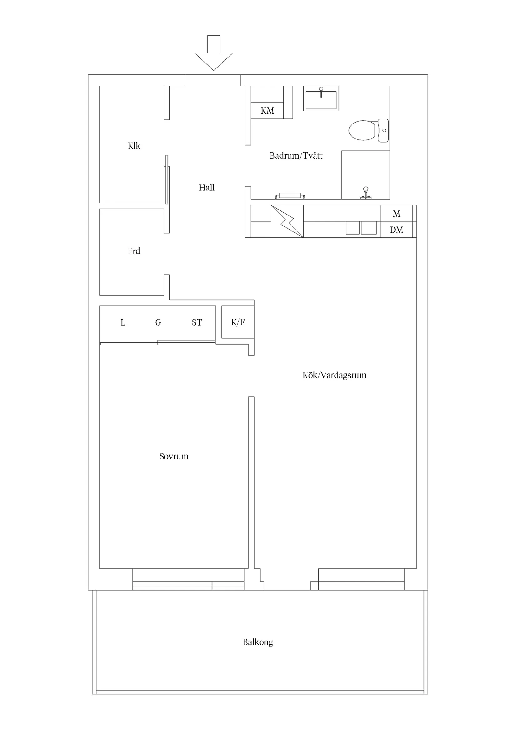 Bostadsrätt, Stormastgatan 22, Västra Hamnen, Malmö