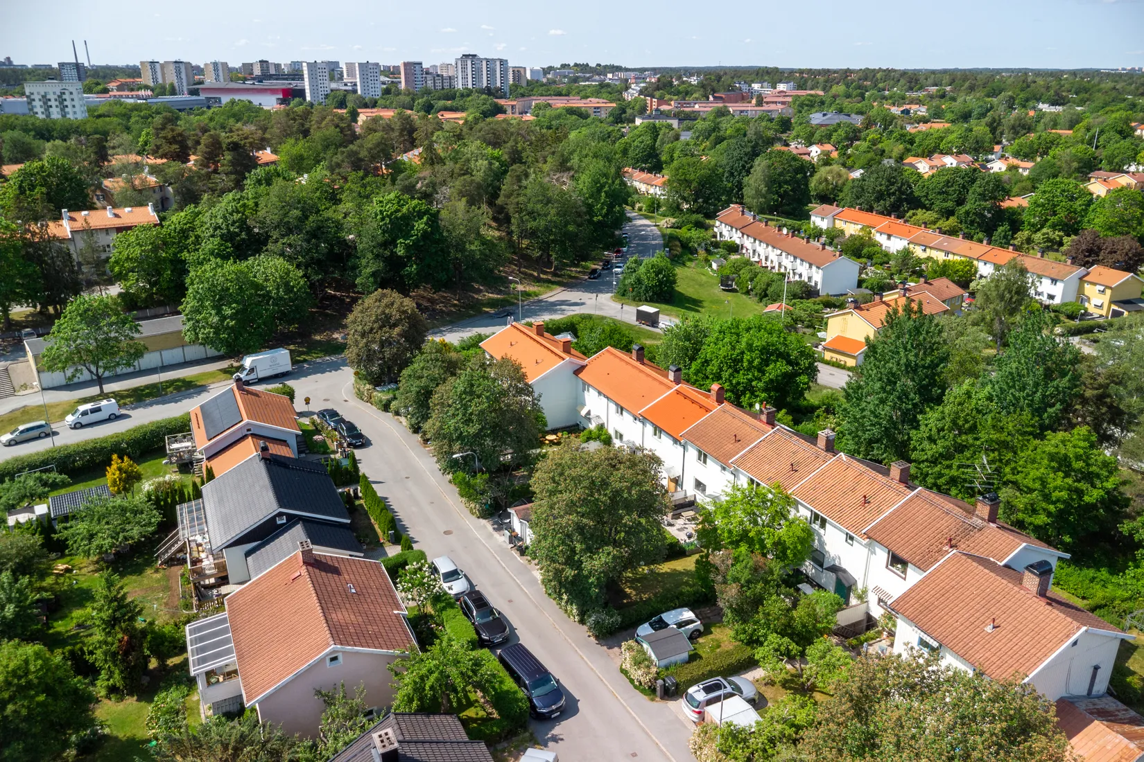 Villa, Radhus, Selångergränd 13, Råcksta, Stockholm