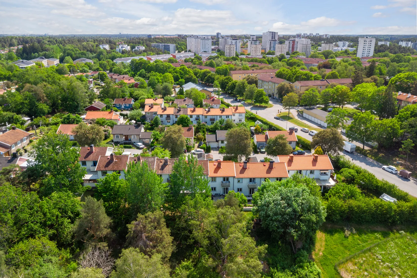 Villa, Radhus, Selångergränd 13, Råcksta, Stockholm