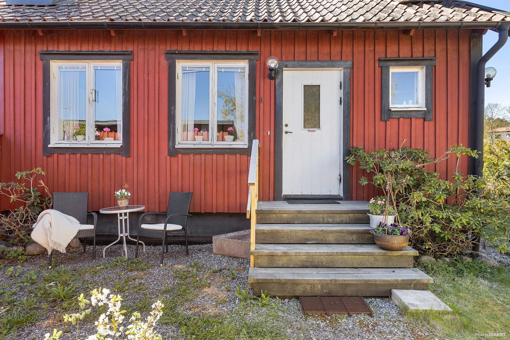 Villa, Radhus, Röda radhusen 9, Djurö, Värmdö
