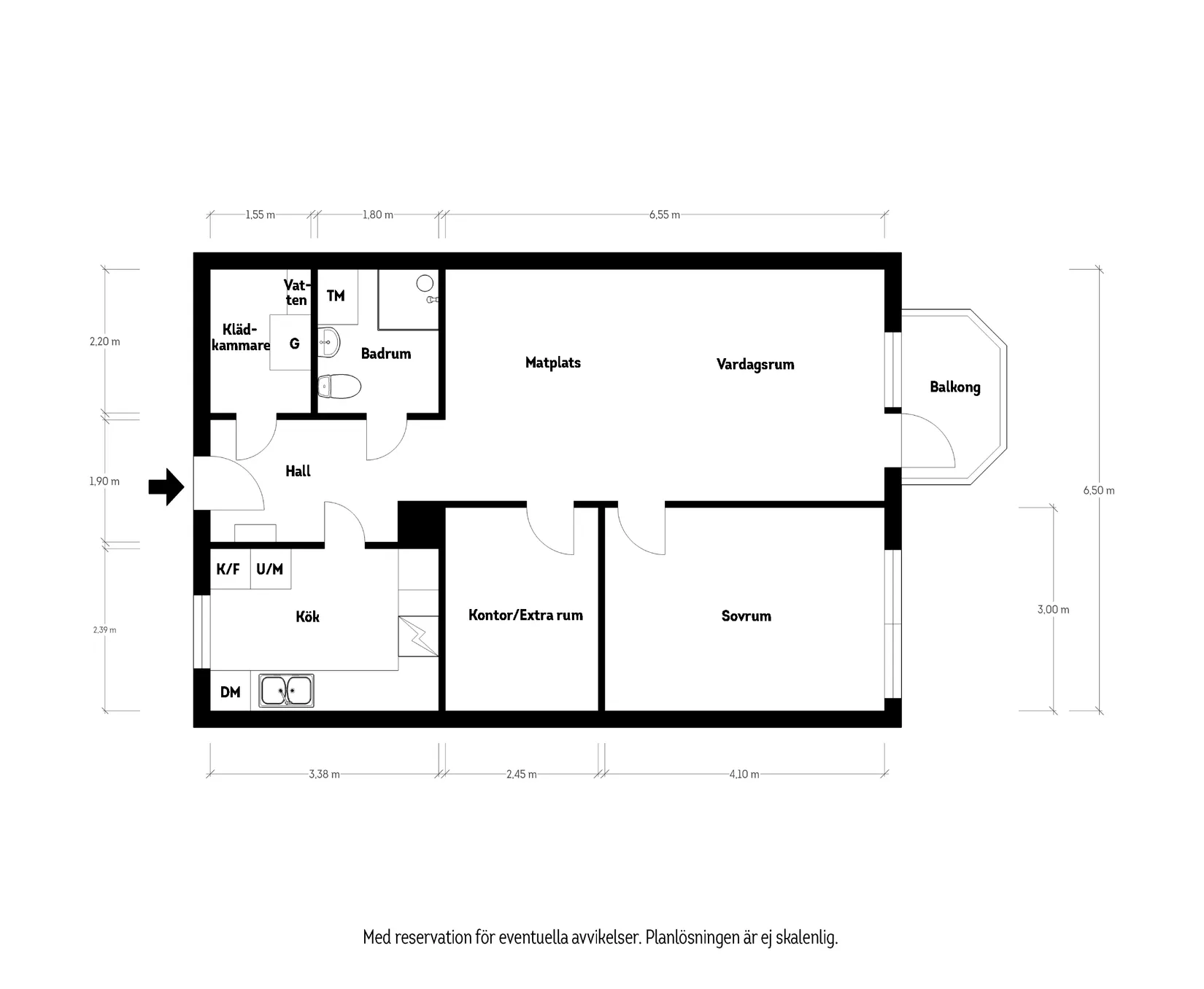 Bostadsrätt, Linnégatan 55, Linnéstaden, Göteborg