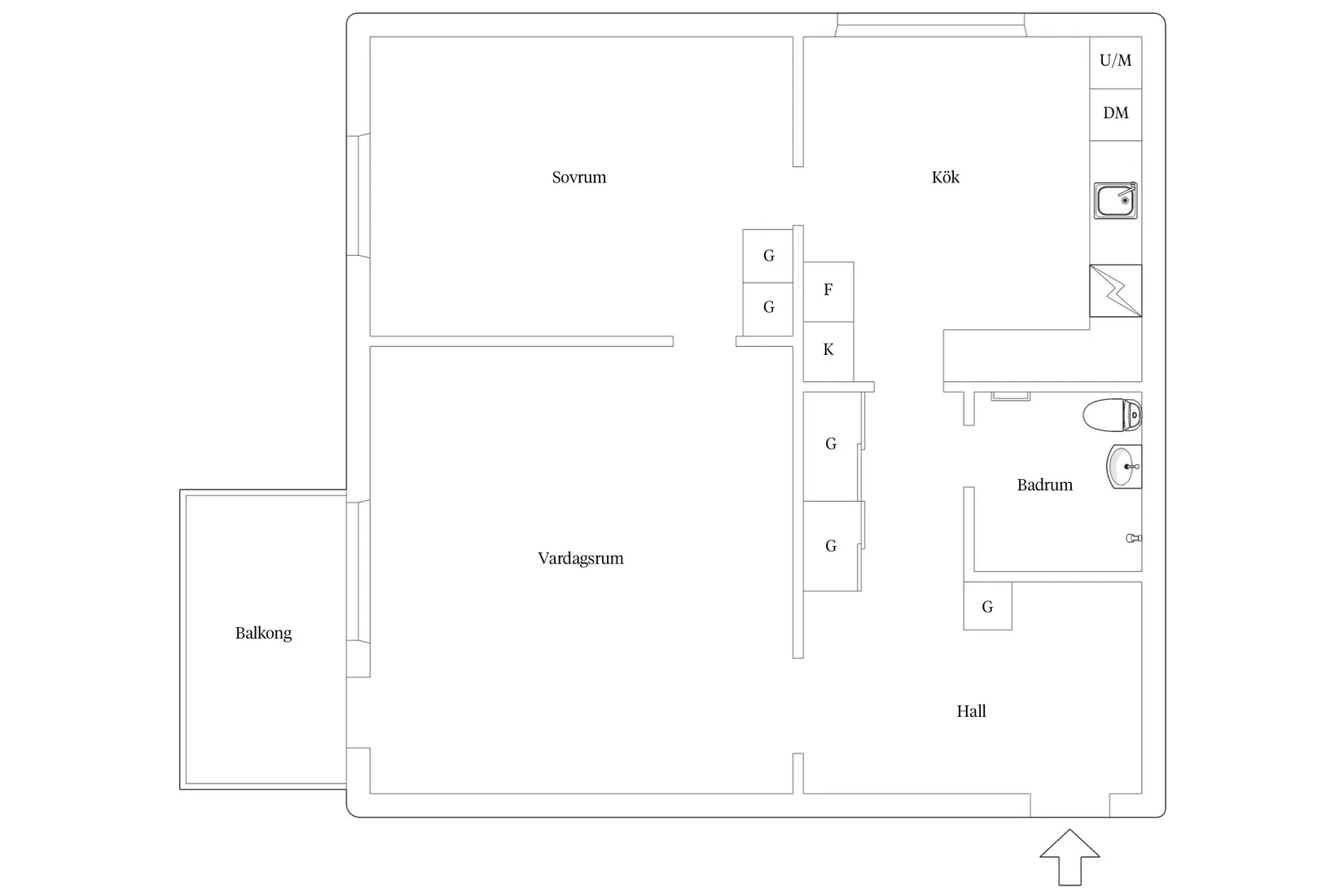 Bostadsrätt, Lindormsgatan 35, Sjöbo, Borås