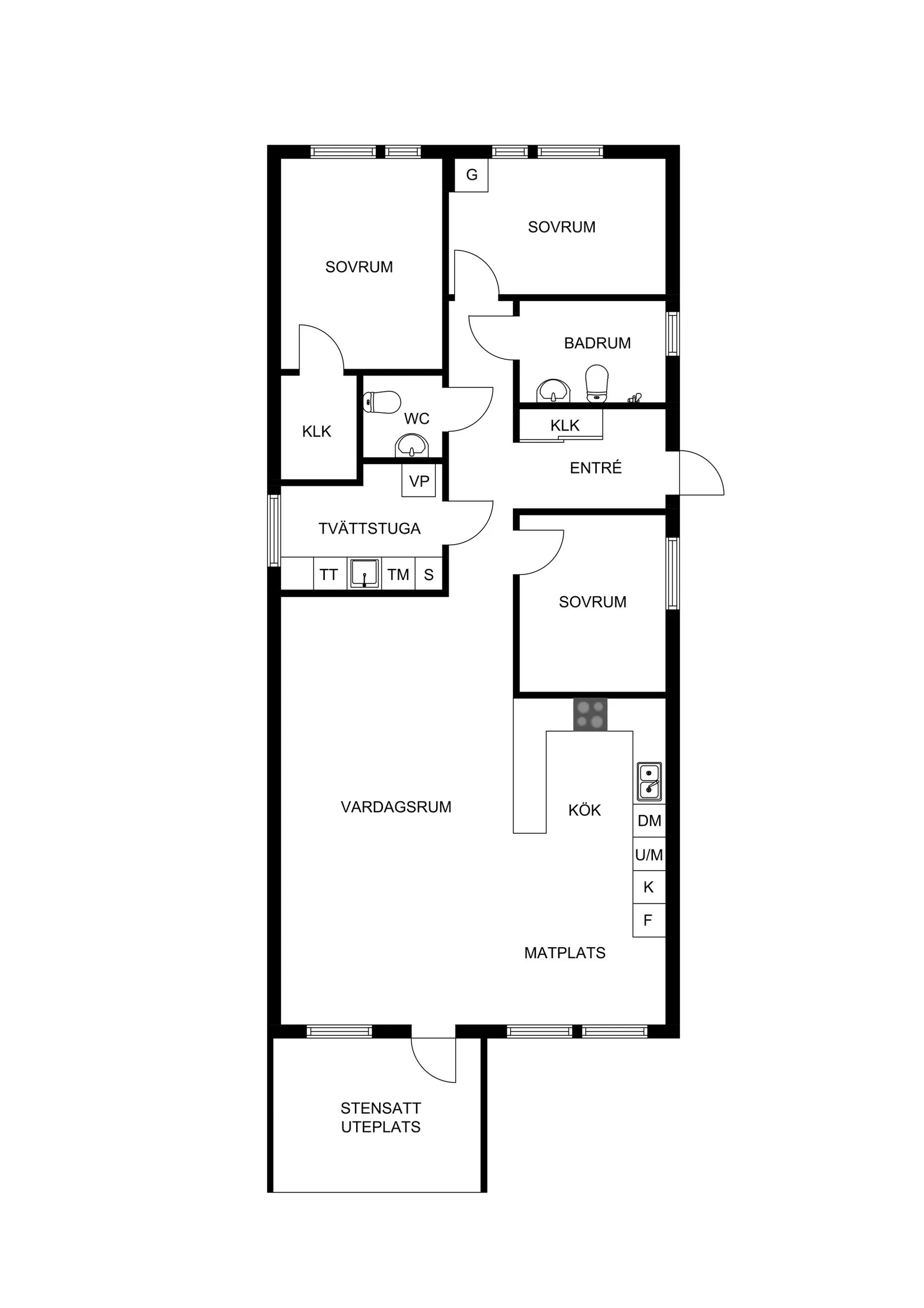 Bostadsrätt, Radhus, Rådjursvägen 7D, Ekeberg, Lilla Edet