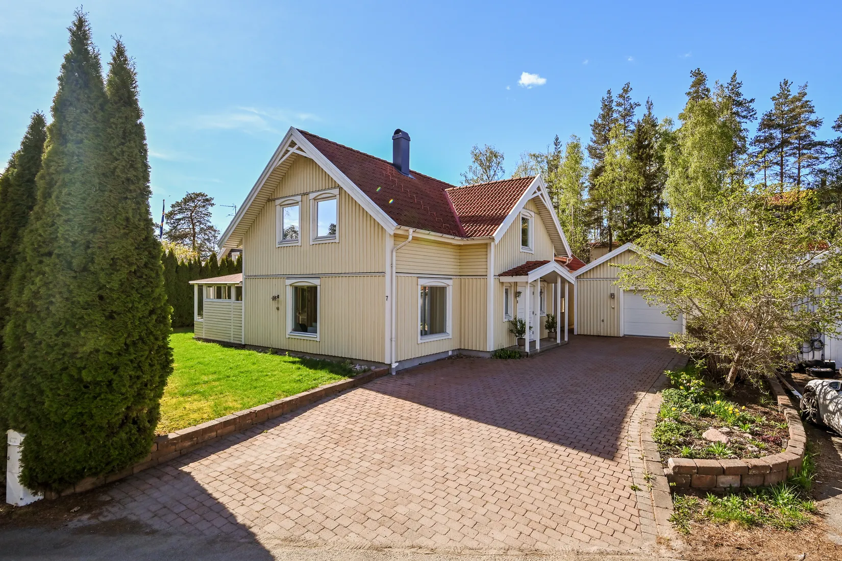 Villa, Sista Styverns väg 7, Fresta, Upplands Väsby