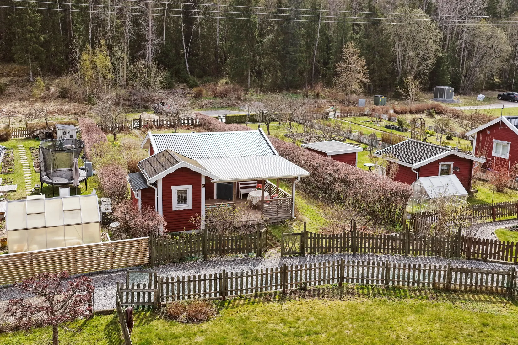 Fritidshus, Vaxmyra kolonistuga nr 14, Vaxmyra koloniträdgårdsförening, Upplands Väsby