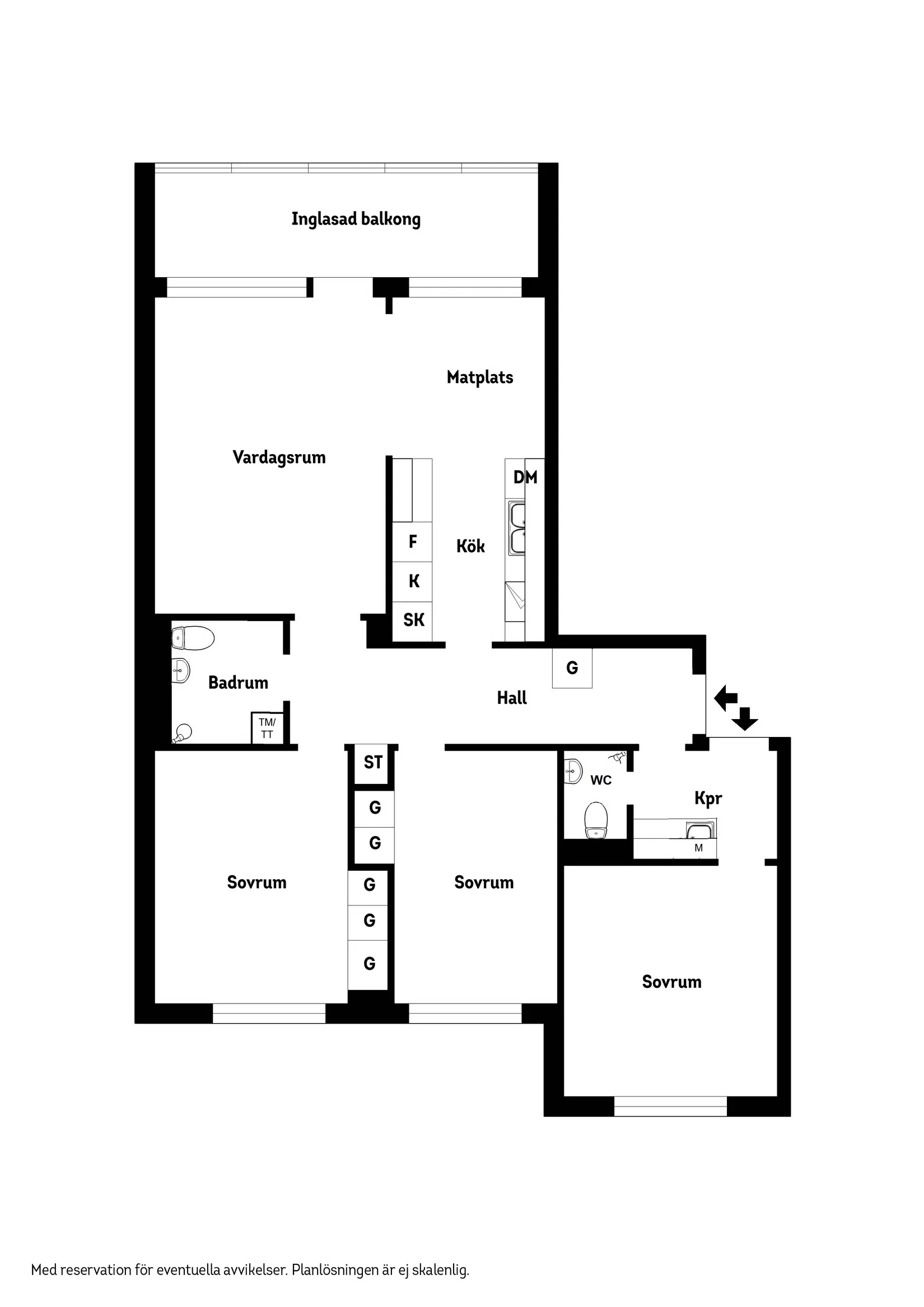 Bostadsrätt, Malmvägen 16C, Tureberg, Sollentuna