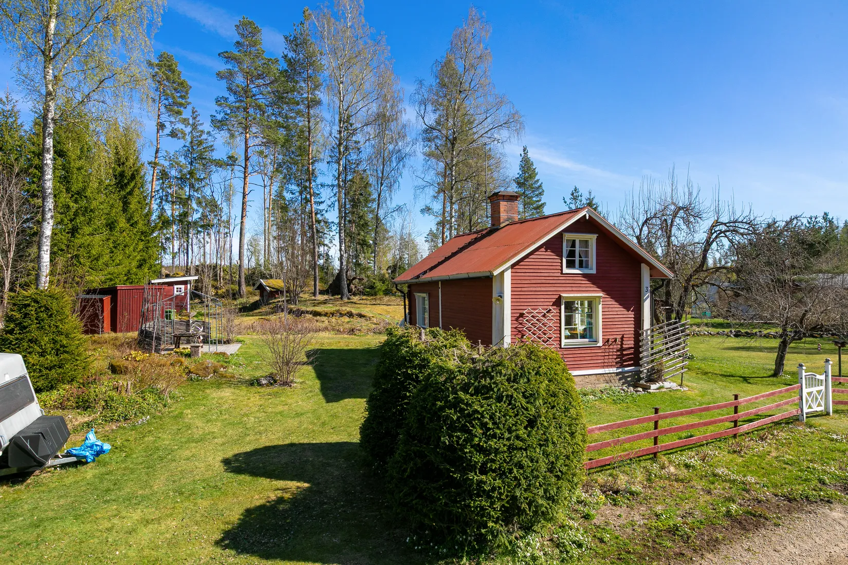 Villa, Hallarsbäcksvägen 3, Ältebo, Hofors