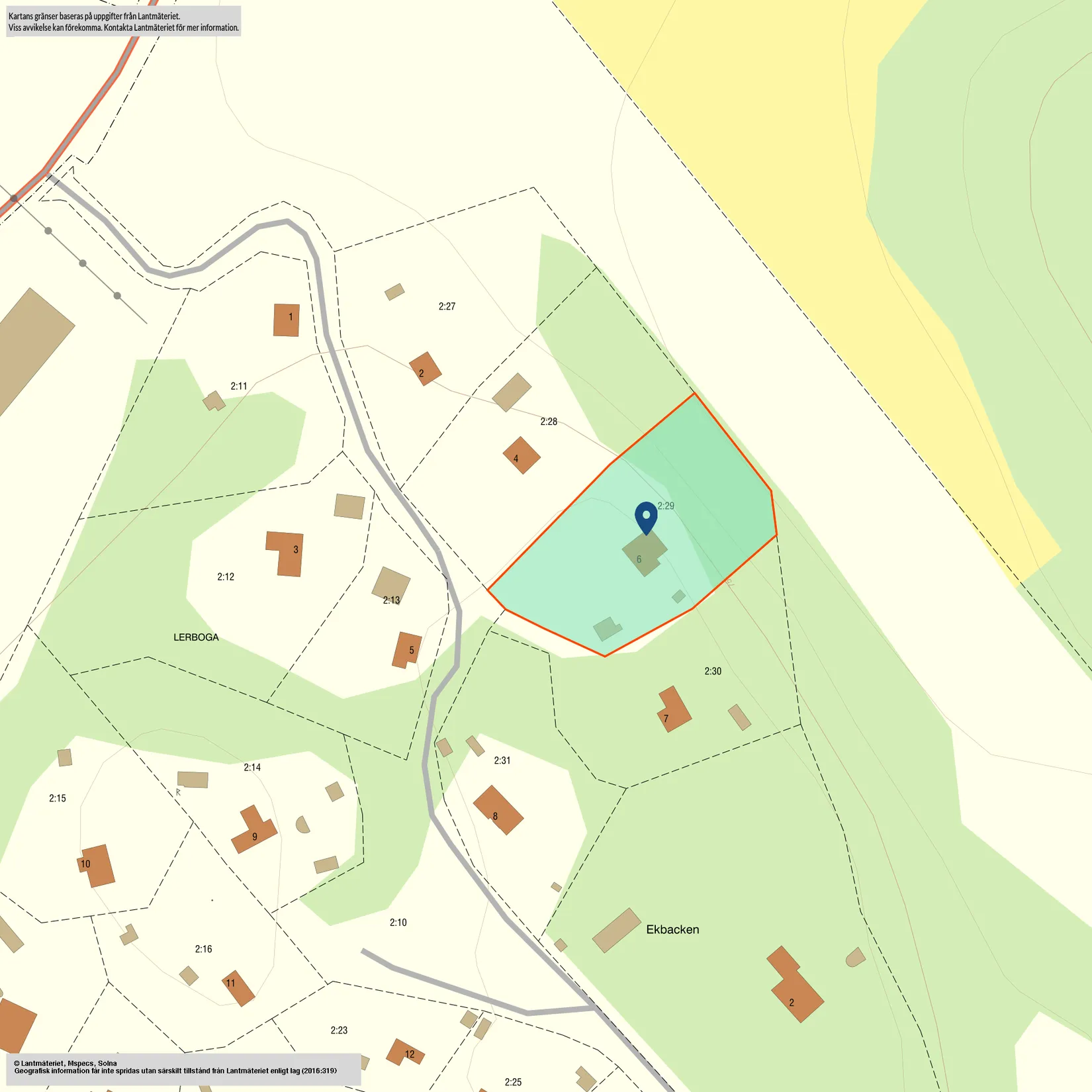 Fritidshus, Lerboga Ekbacken 6, Bankekind, landet, Linköping