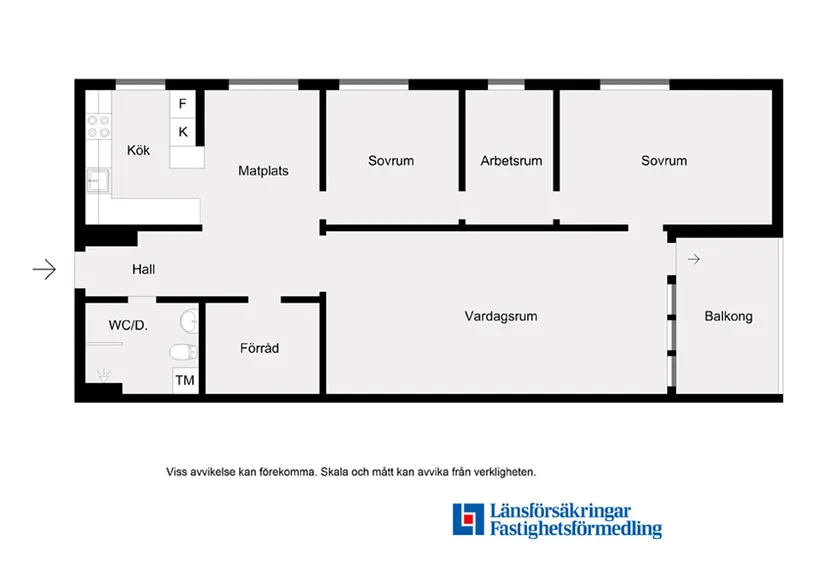 Bostadsrätt, Mariehemsvägen 13E, Mariehem, Umeå