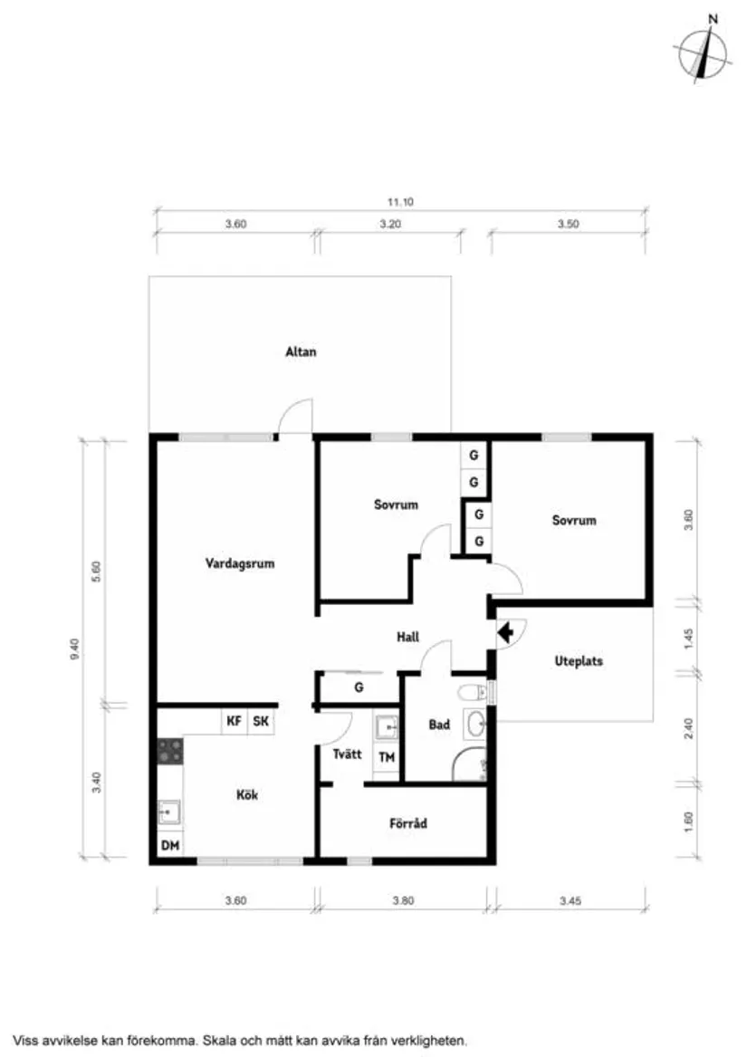 Bostadsrätt, Målvägen 79, Vallda, Kungsbacka