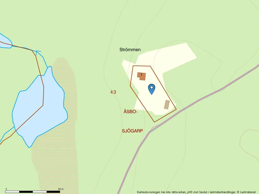 Fritidshus, Åsbo-Sjögarp Strömmen 1, Boxholm