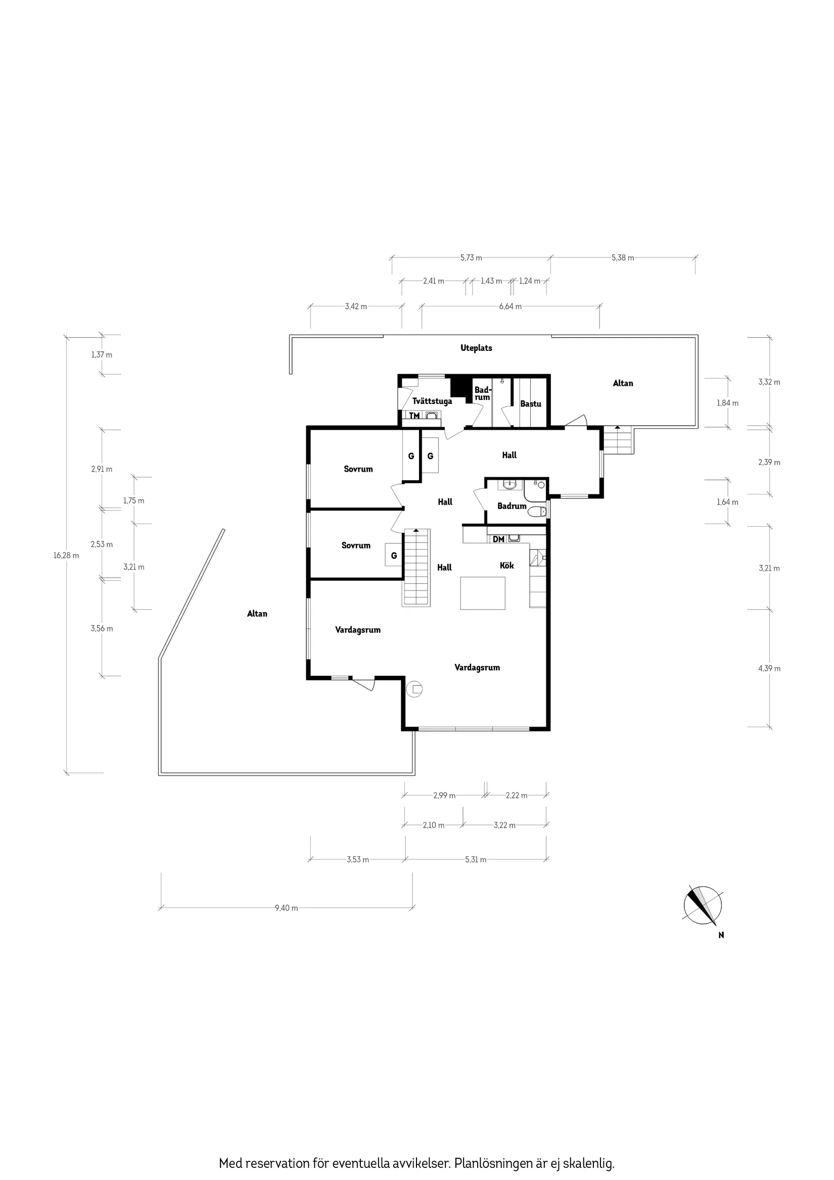 Villa, Österängsvägen 12, Höviksnäs, Tjörn