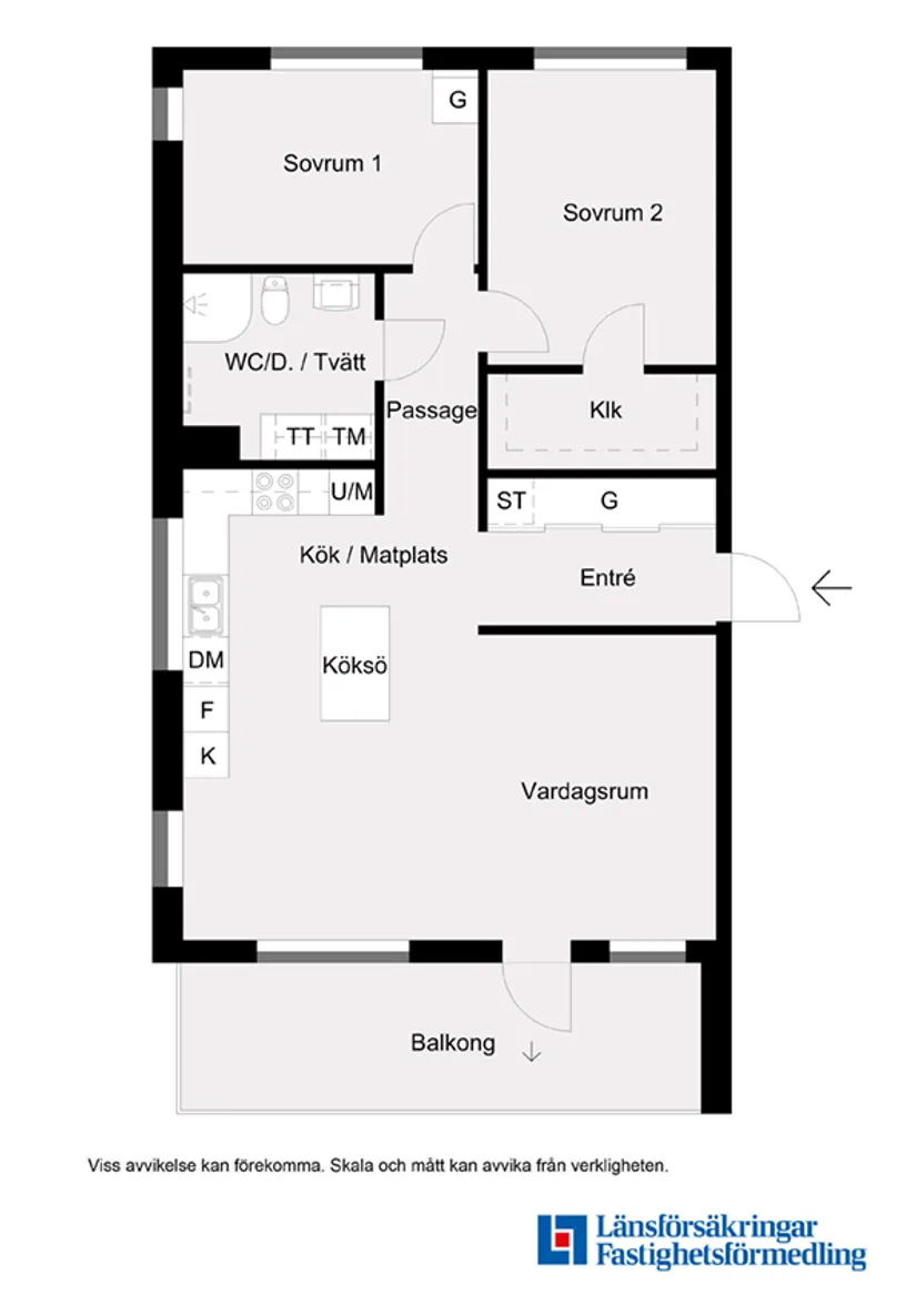 Bostadsrätt, Klackgatan 9, Teg, Umeå