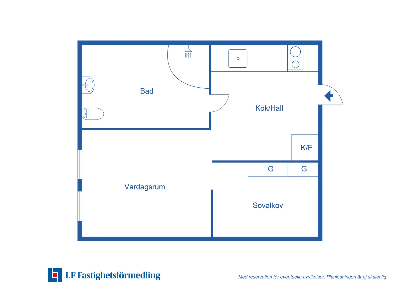 Bostadsrätt, Hyllegatan 2A, Backa, Ystad