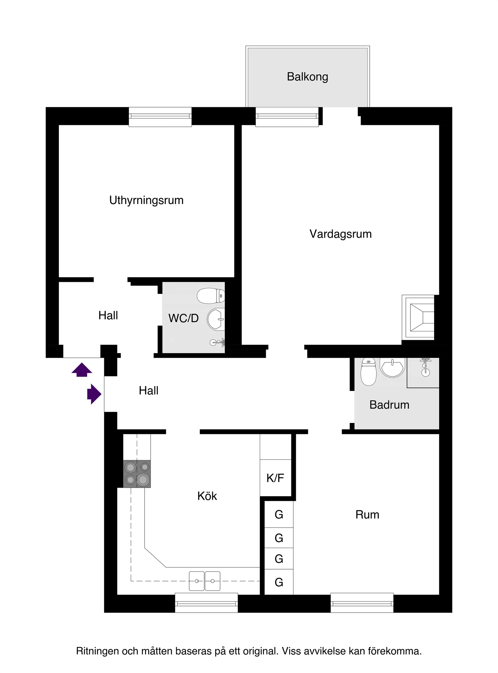 Bostadsrätt, Tunagatan 7C, Tunabackar, Uppsala